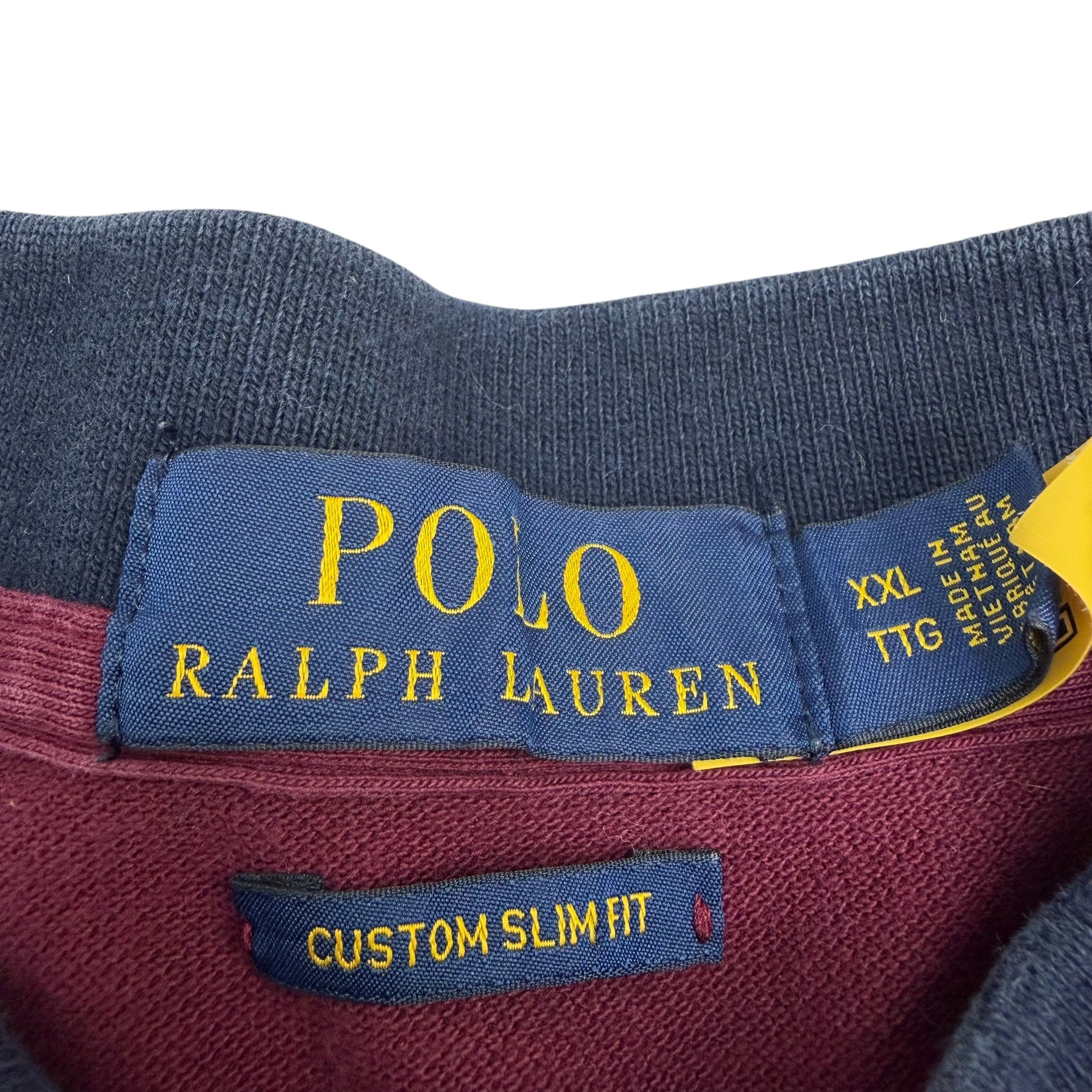 Vintage Polo Ralph Lauren Big Pony Polo Burgundy