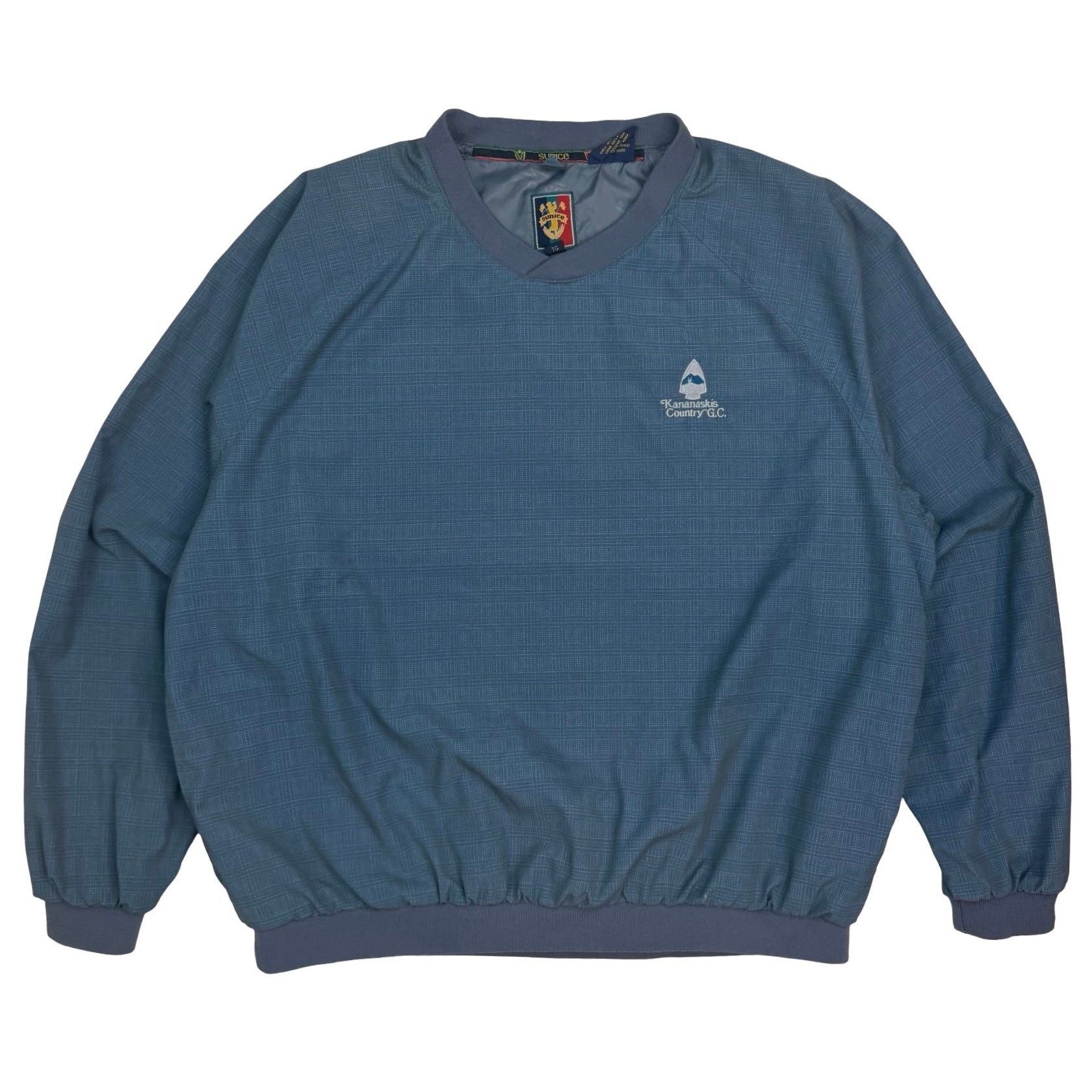 Vintage Kananaskis Country Golf Club Pullover Blue