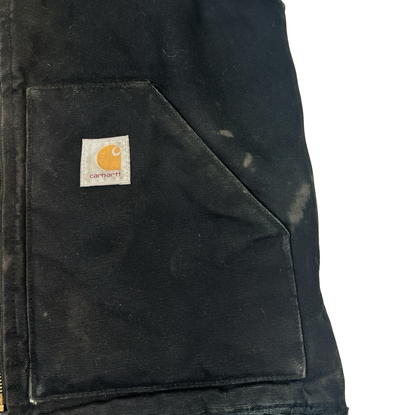 Carhartt Relaxed Fit Firm Duck Insulated Rib Collar Vest