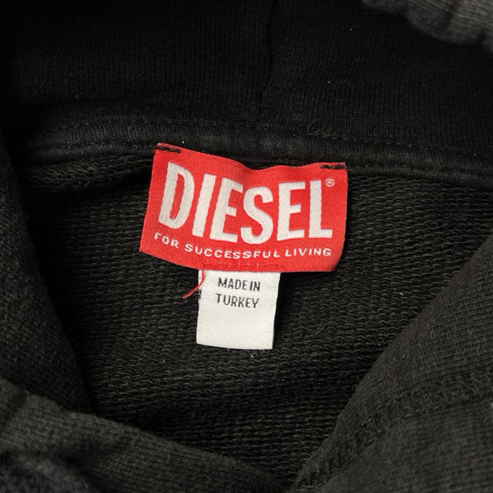 Vintage Y2K Diesel D Logo Hoodie