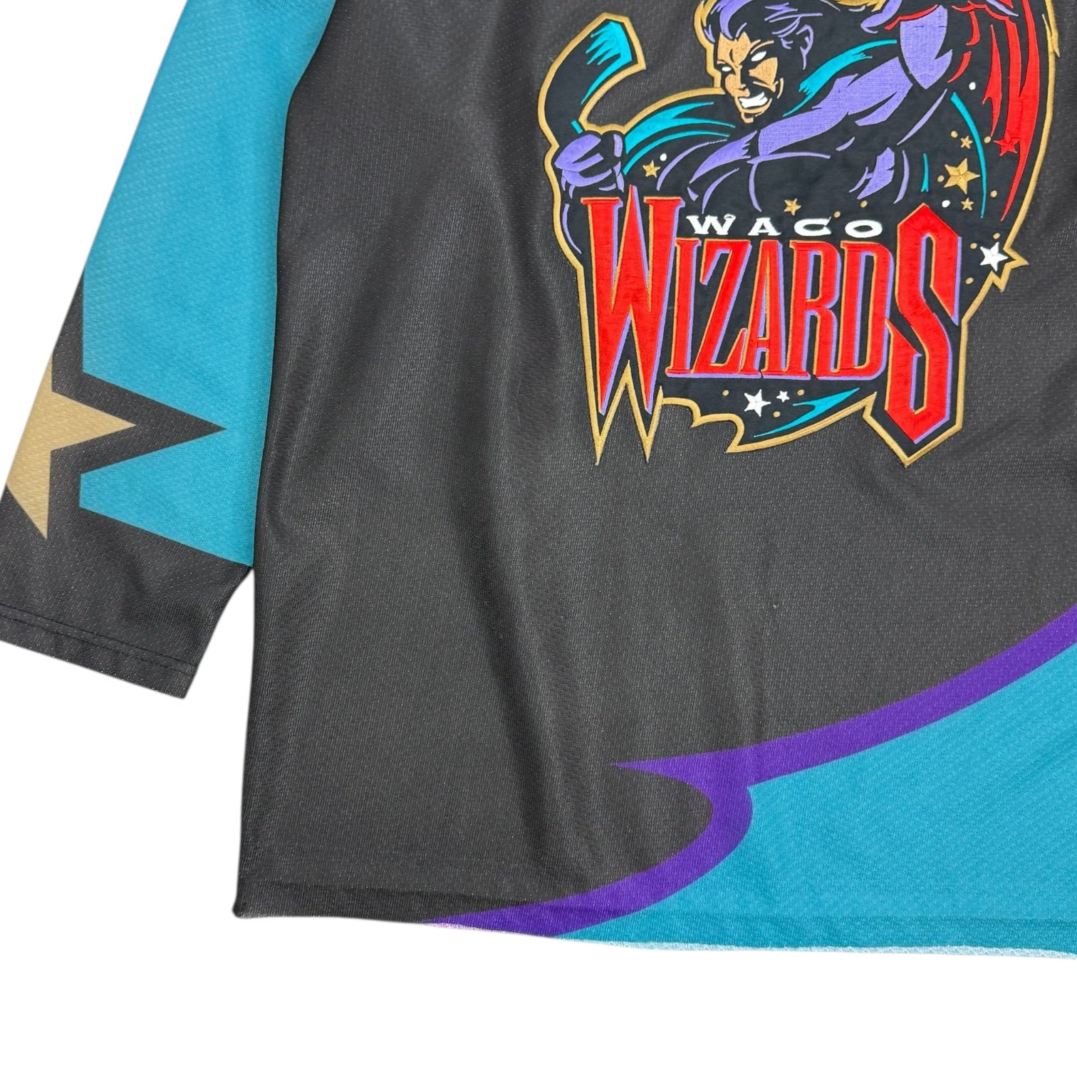 Vintage Waco Wizards Jersey Black/Blue