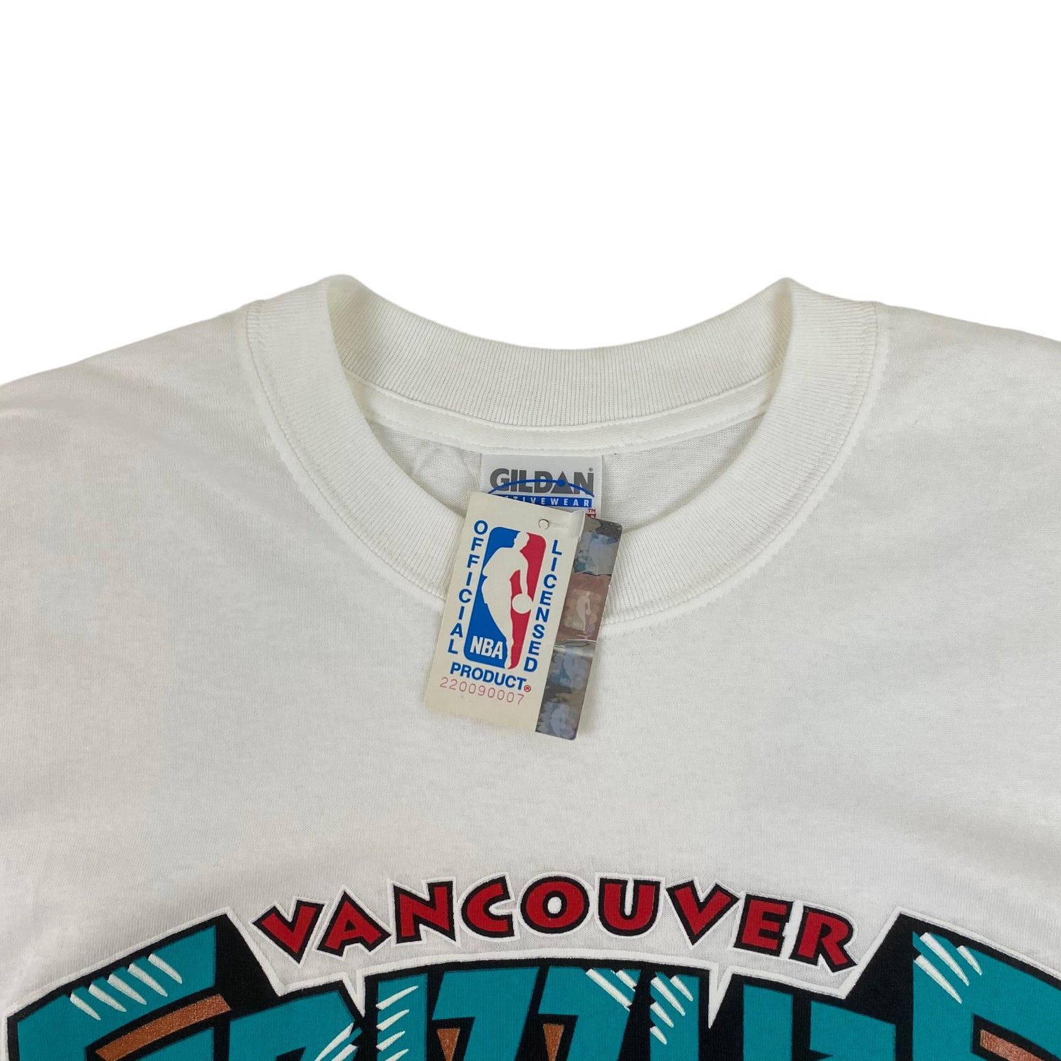 Vintage Vancouver Grizzlies T-Shirt White