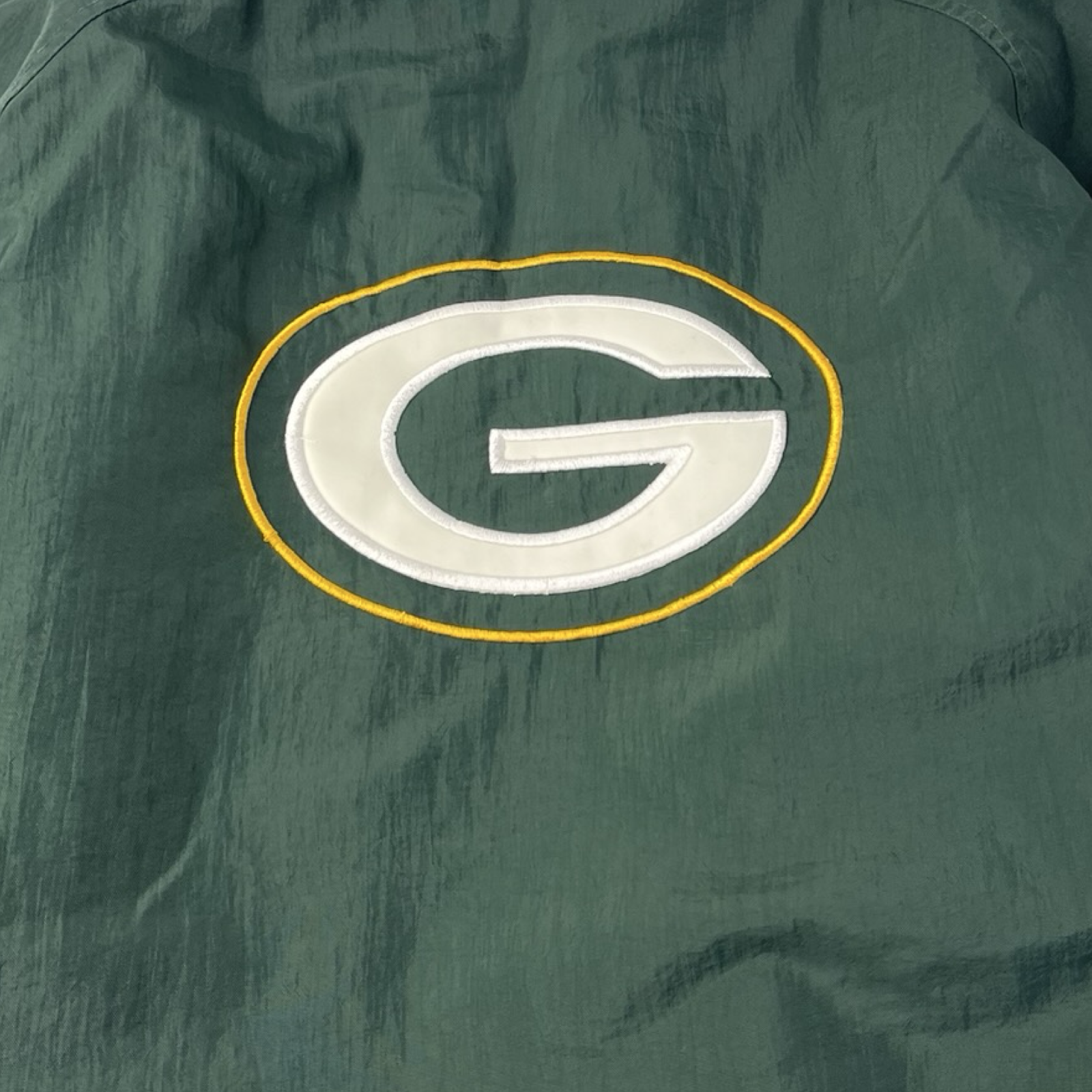 Vintage Green Bay Packers Reversible Zip Up Fleece Jacket