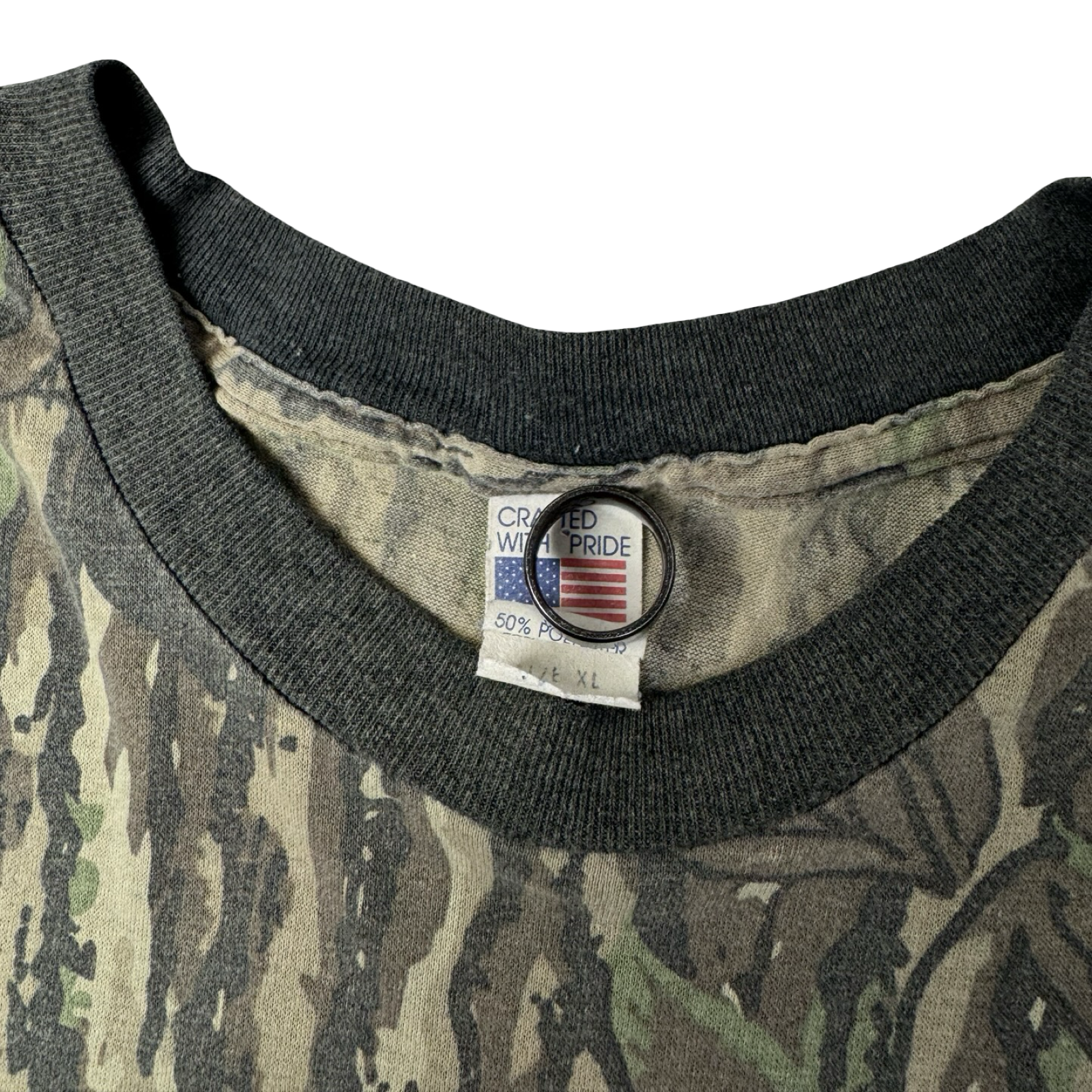 Vintage Treebark Camo Pocket T-Shirt