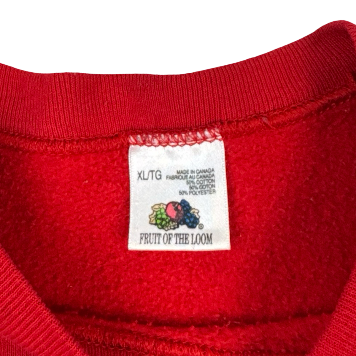 1991 Team Canada Cup Champions Crewneck Red