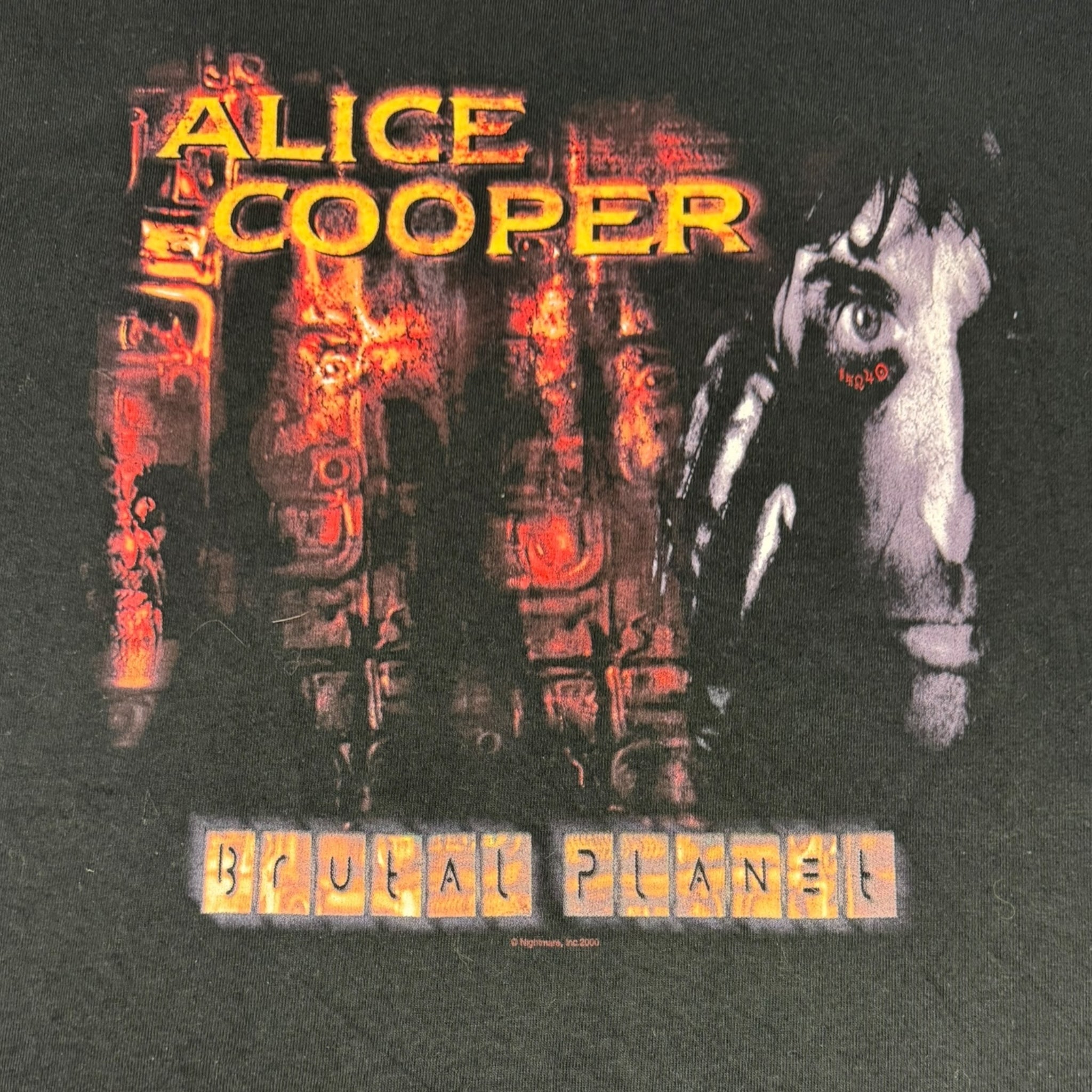 2000 Alice Cooper ‘Brutal Planet’ T-Shirt