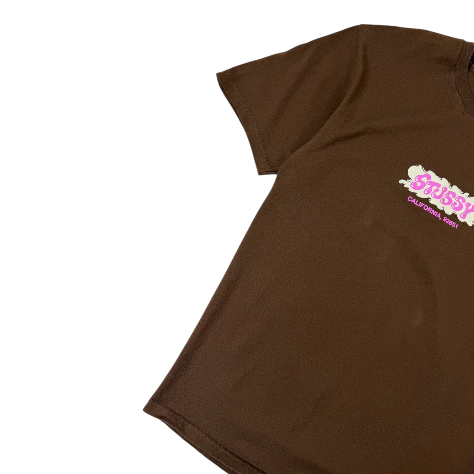 Stussy Shadow Stock T-Shirt Brown
