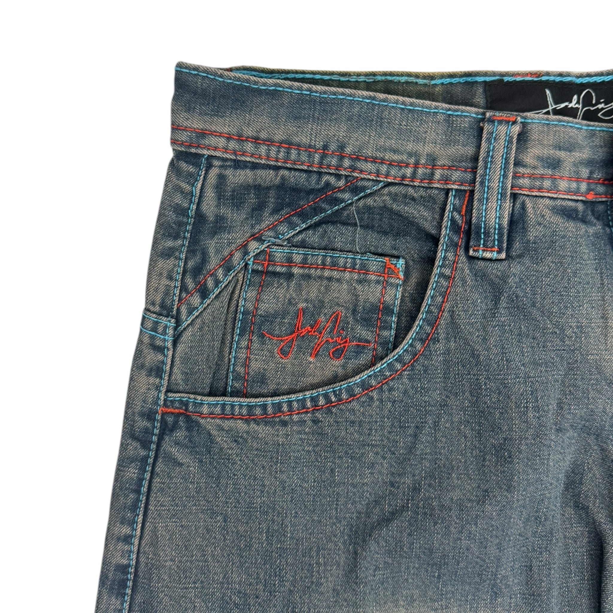 Vintage Y2K Jordan Craig Coloured Thread Denim Jeans