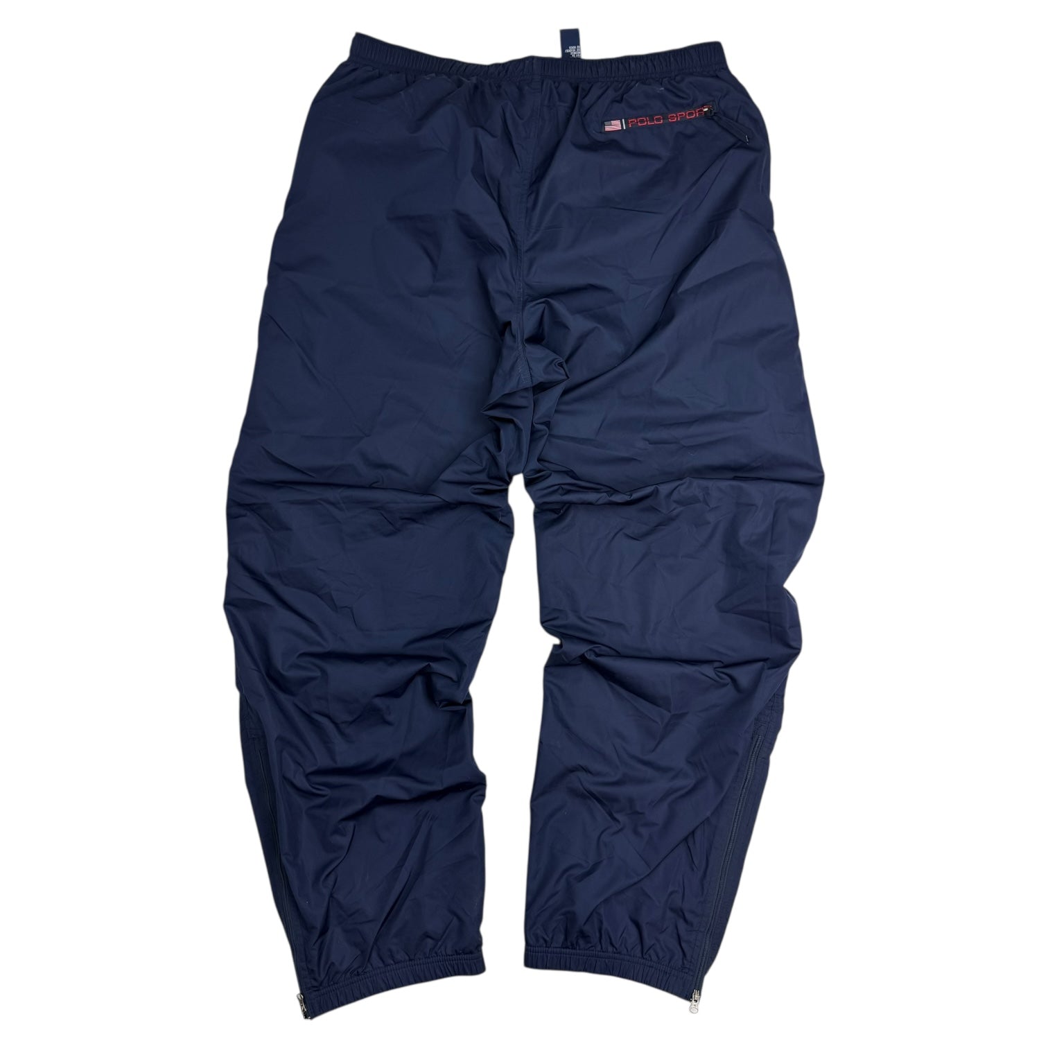 Vintage Polo Sport Nylon Track Pants Navy