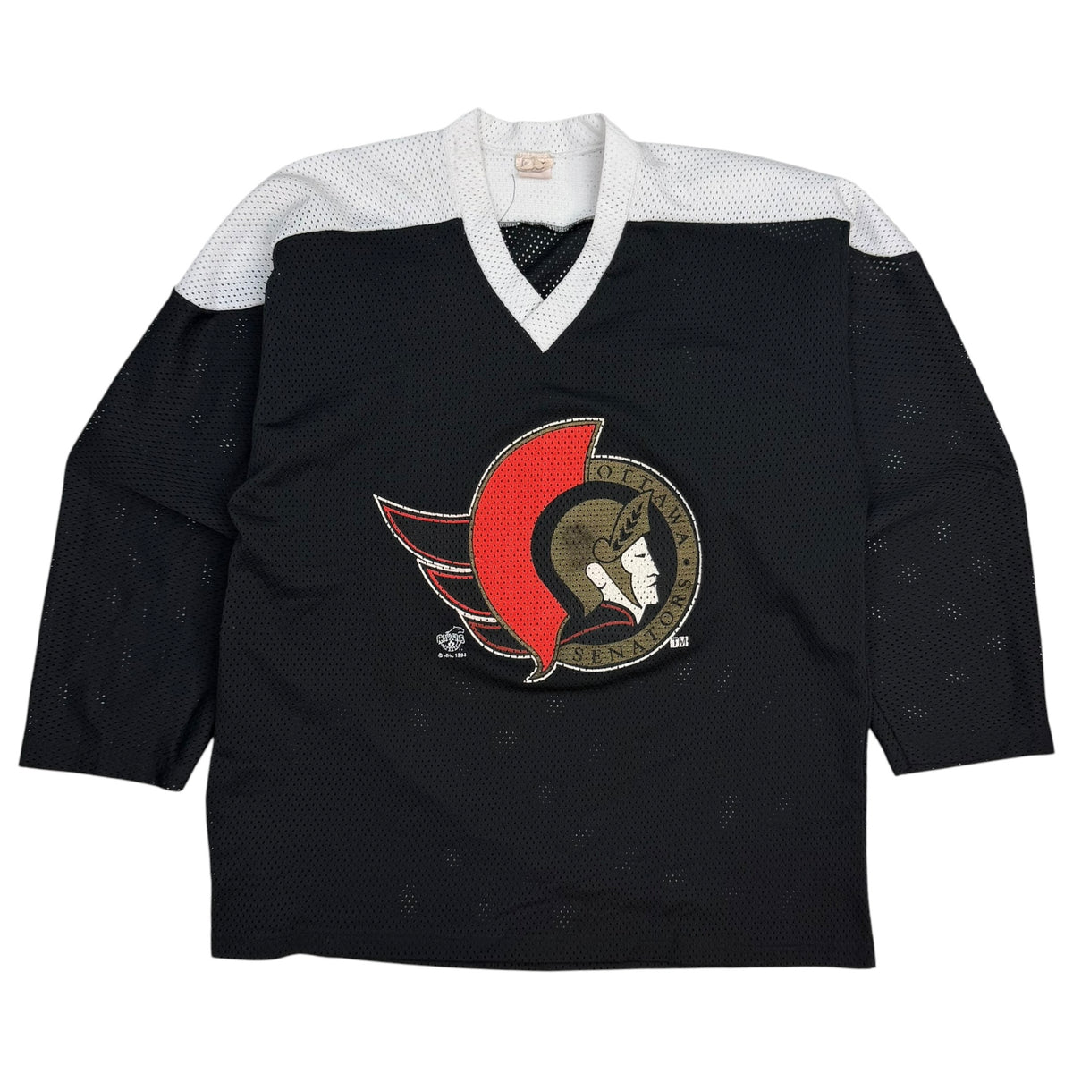 Vintage Ottawa Senators Jersey Black/White