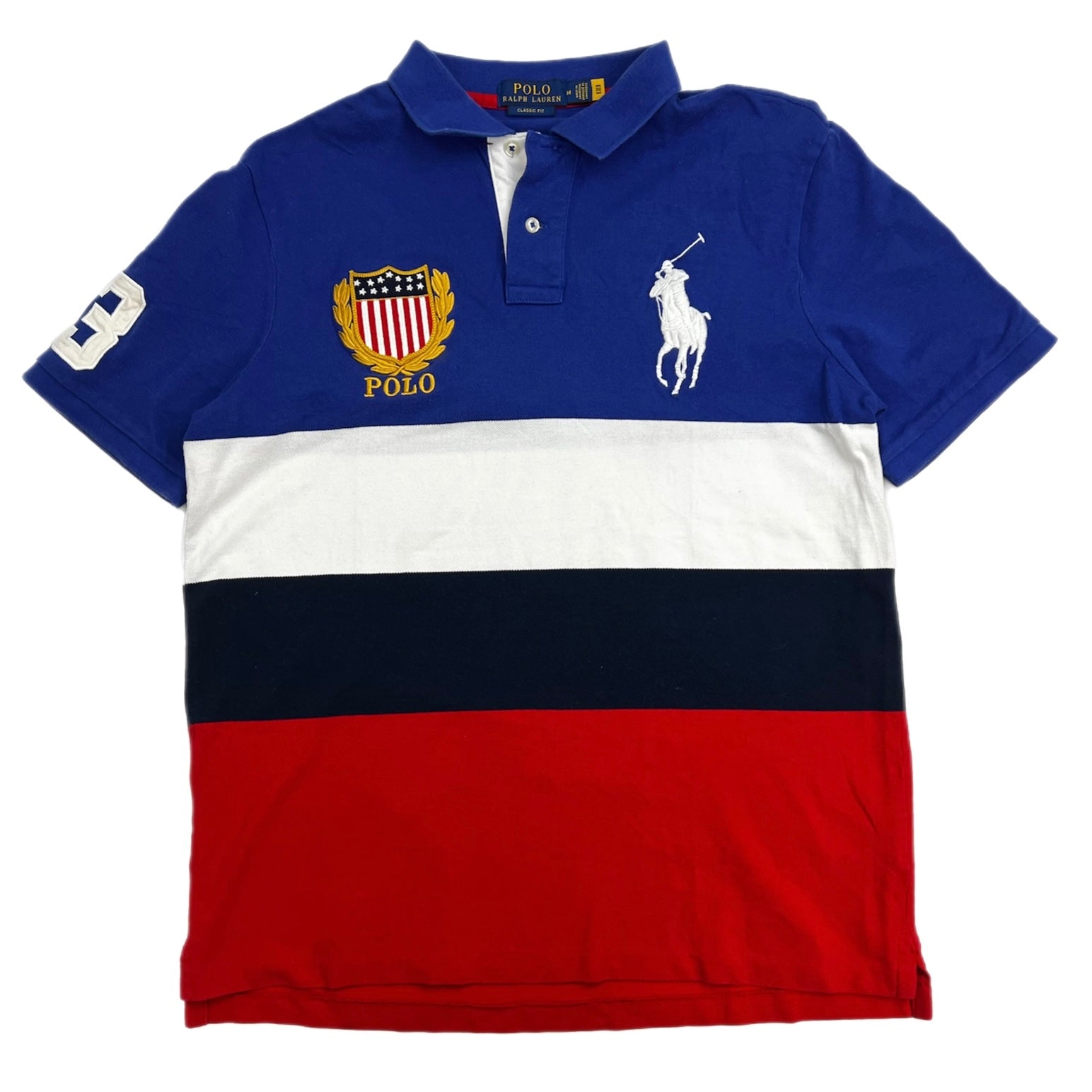 Polo Ralph Lauren Big Pony USA Tee Red/White/Blue