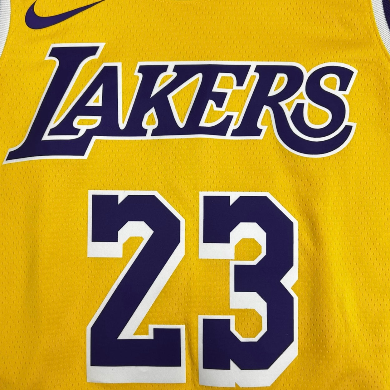Lakers LeBron James Home Jersey