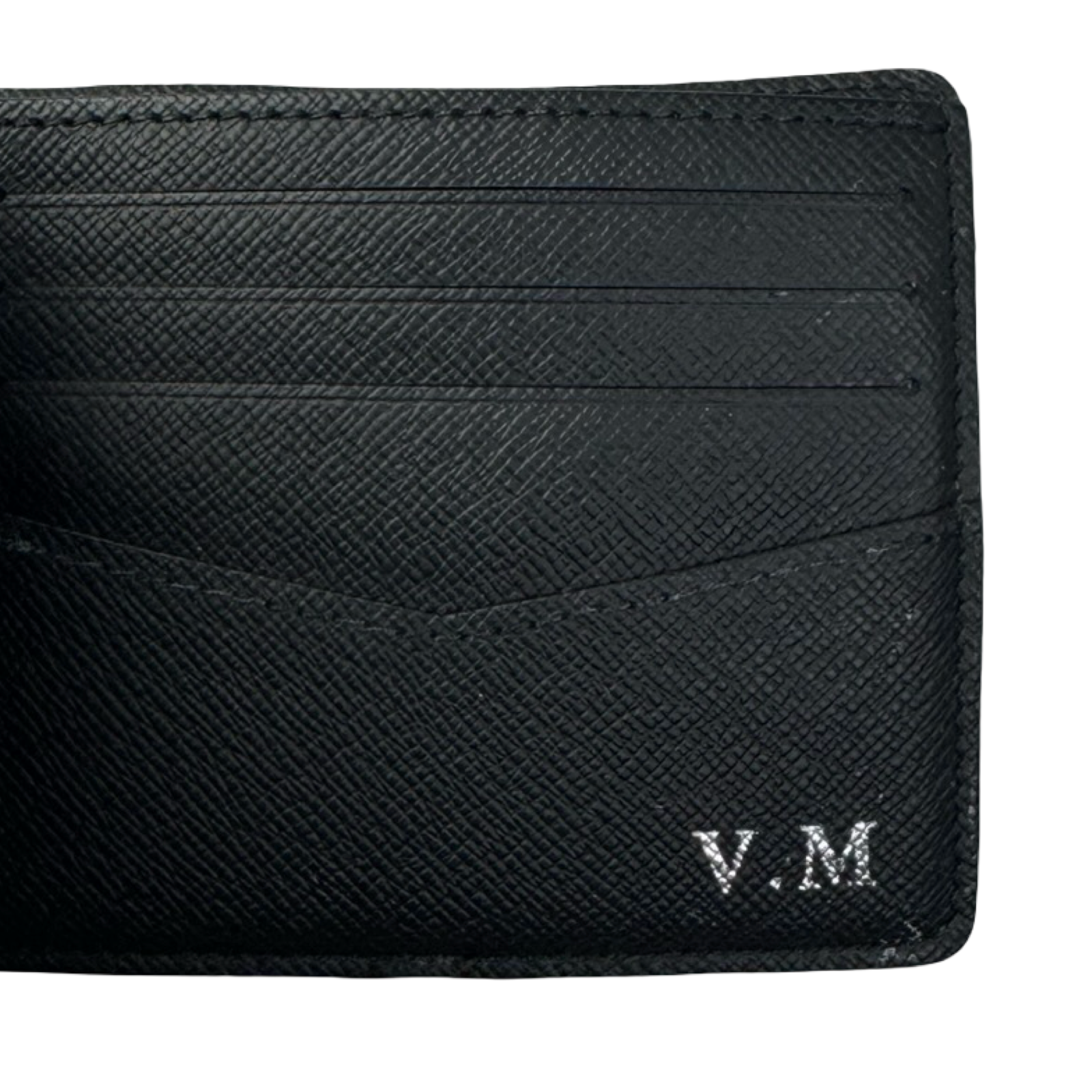 Louis Vuitton Eclipse Slender Engraved Wallet