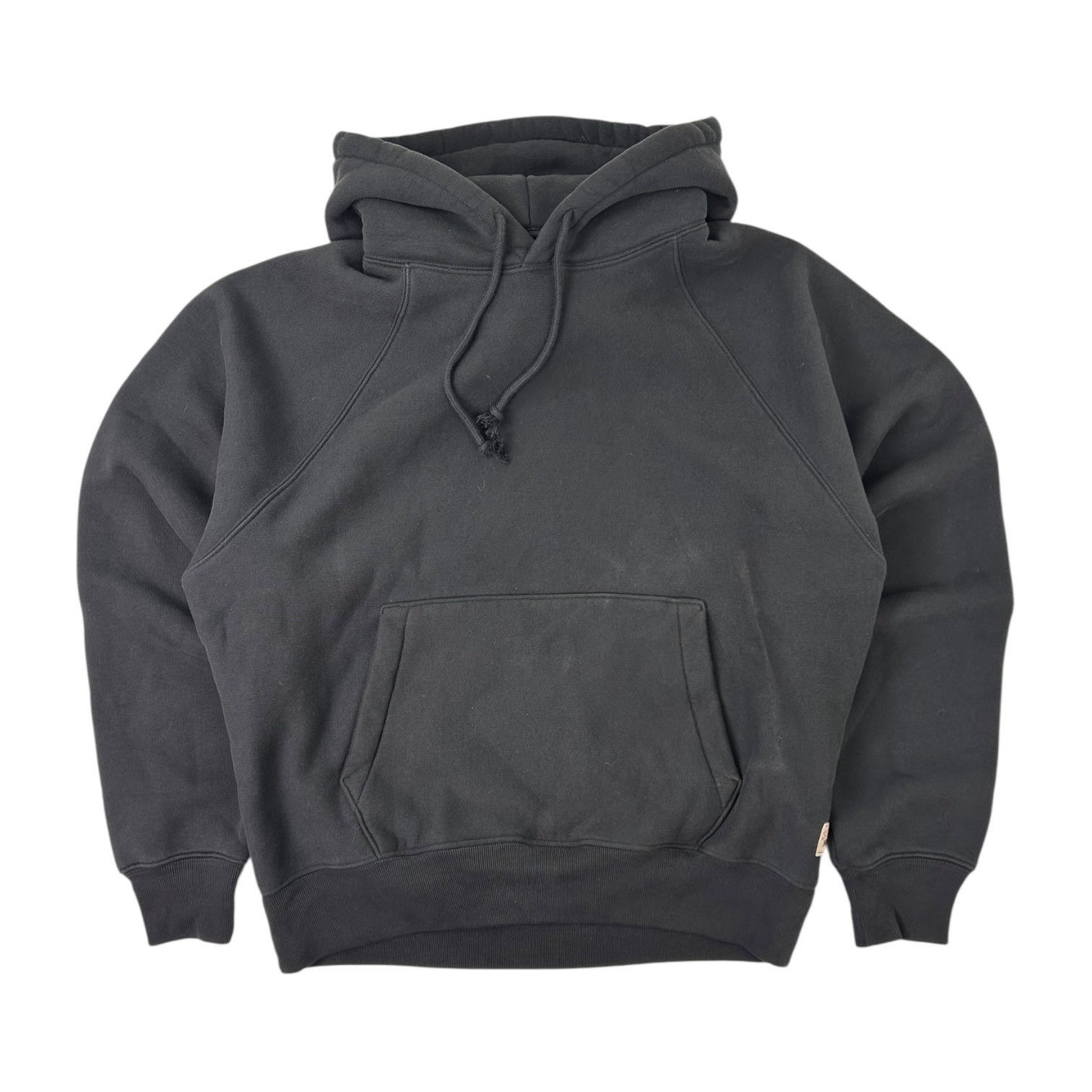 Stussy Raglan Fleece Hoodie Black