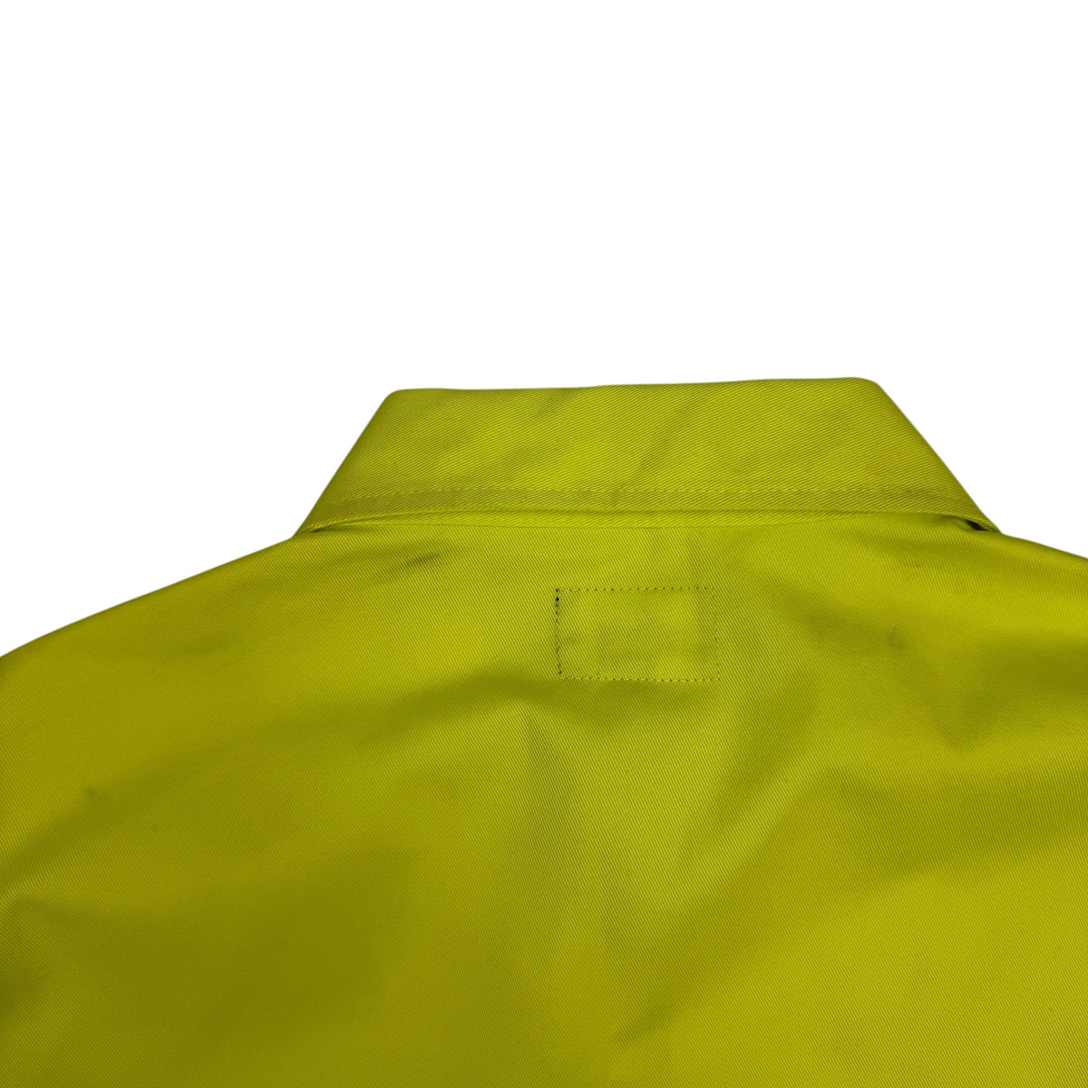 Stussy Zip Up Work LS Shirt Yellow