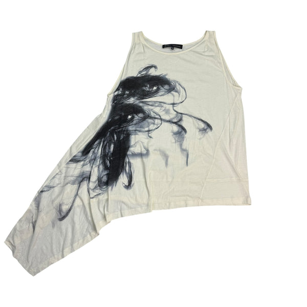 (W) BUI De Barbera Bui Asymetric Tank Top White