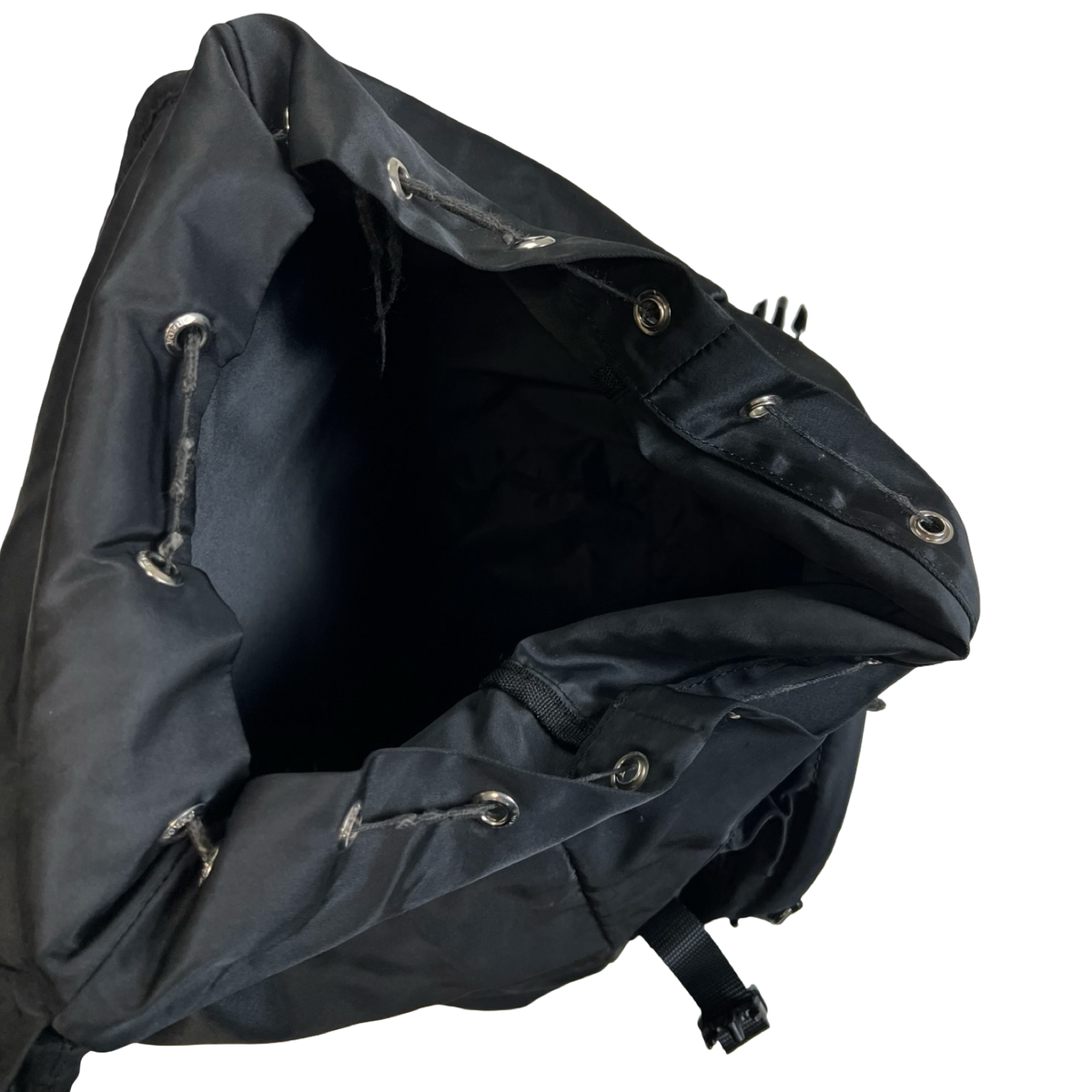 Prada Tessuto Nylon Montagna Double Buckle Backpack