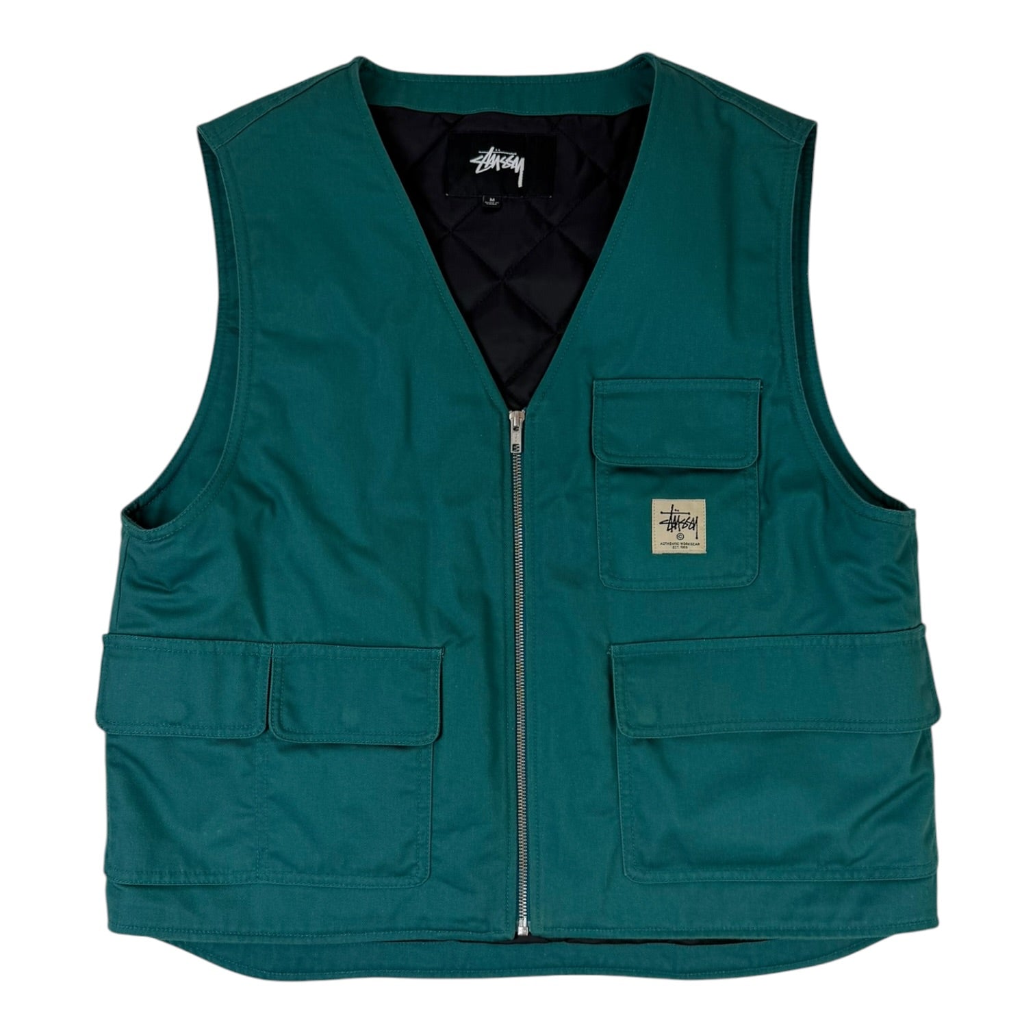 Stussy Insulated Work Vest Teal