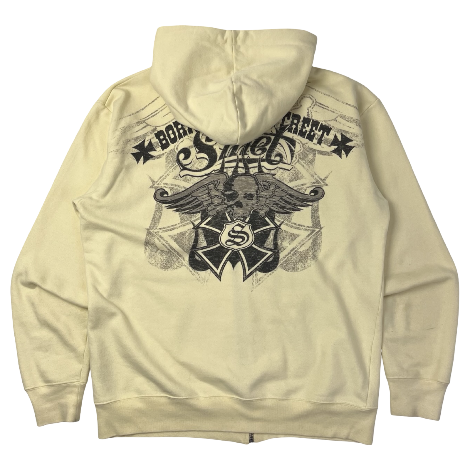 Vintage Y2K Smet by Christian Audigier Spellout Hoodie