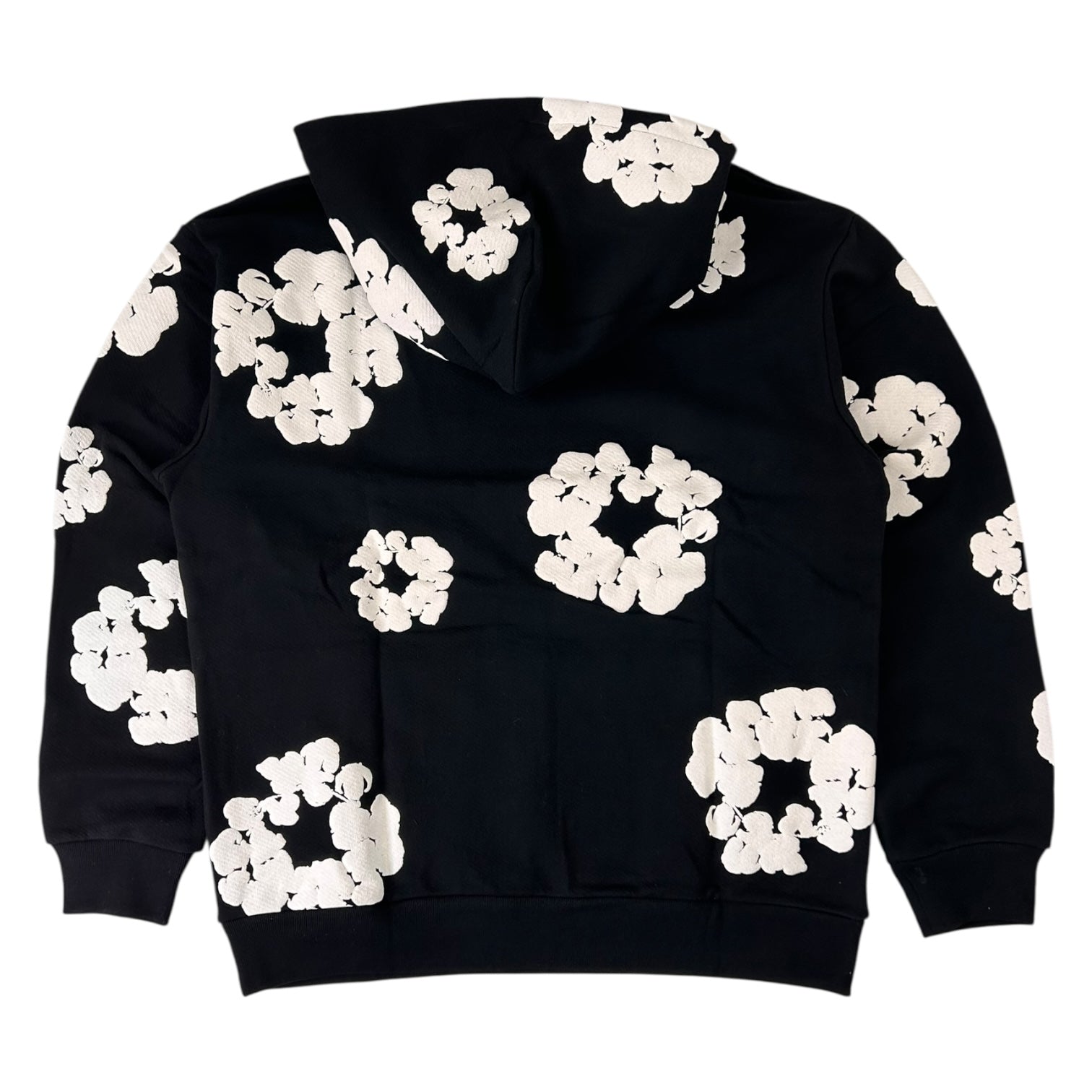 Denim Tears The Cotton Wreath Hoodie Black