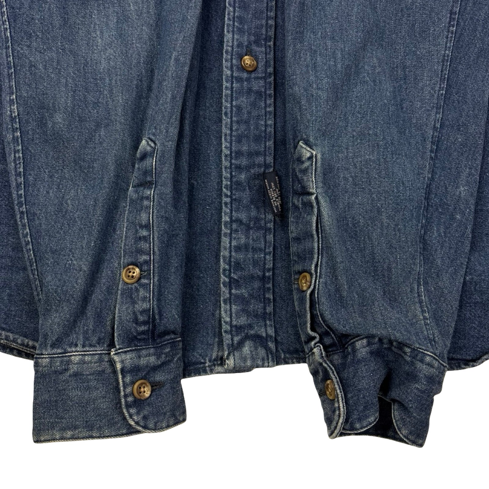 Vintage Polo Ralph Lauren Jean Button Up Dark Wash