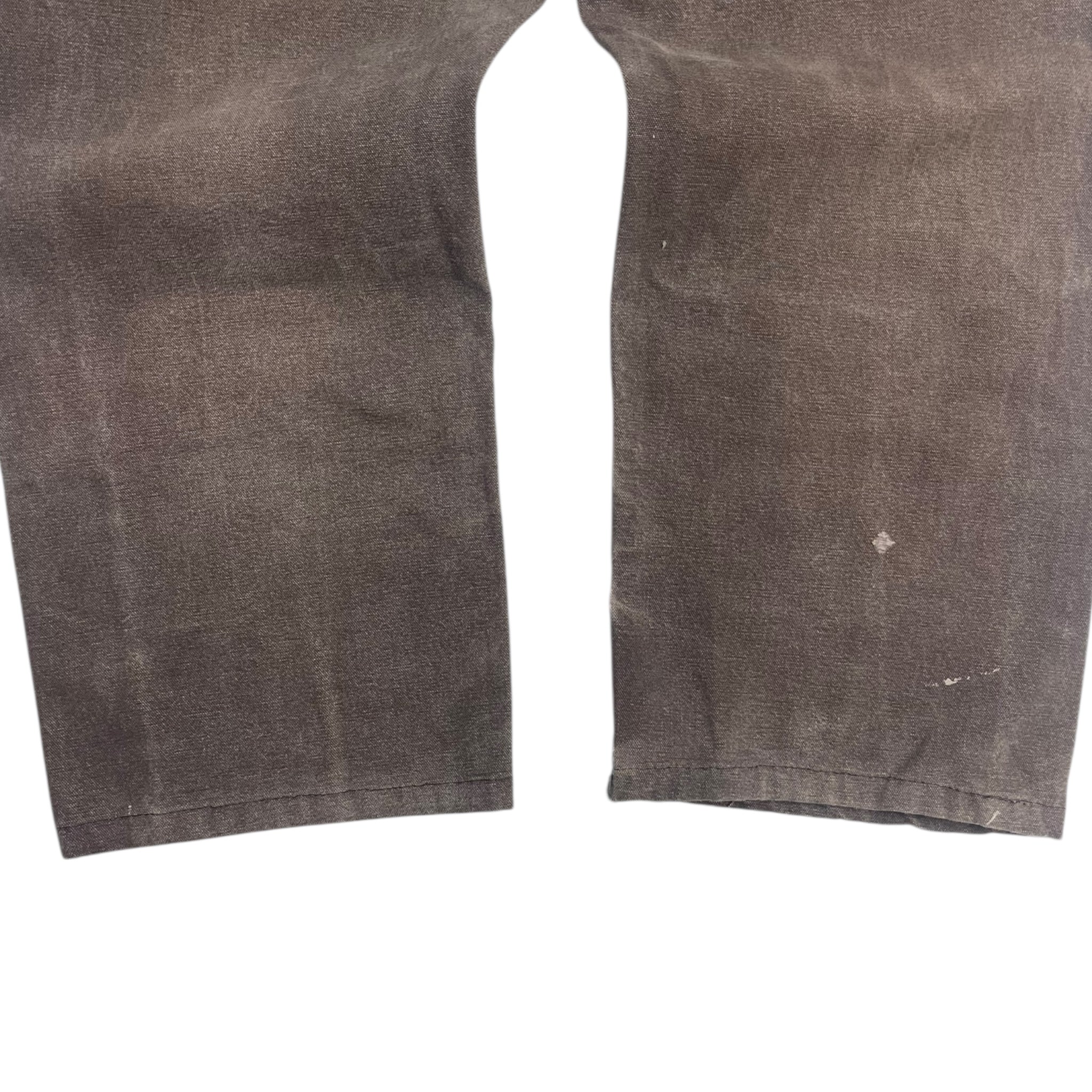 Vintage Carhartt Double Knee Carpenter Pants Faded Brown