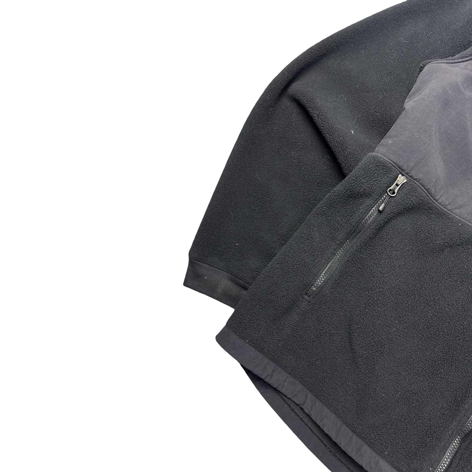 The North Face Denali Zip Up Jacket Black