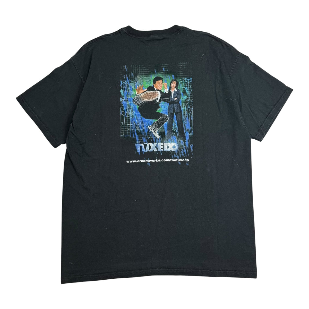 Vintage Dreamworks Jackie Chan The Tuxedo Promo Tee Black