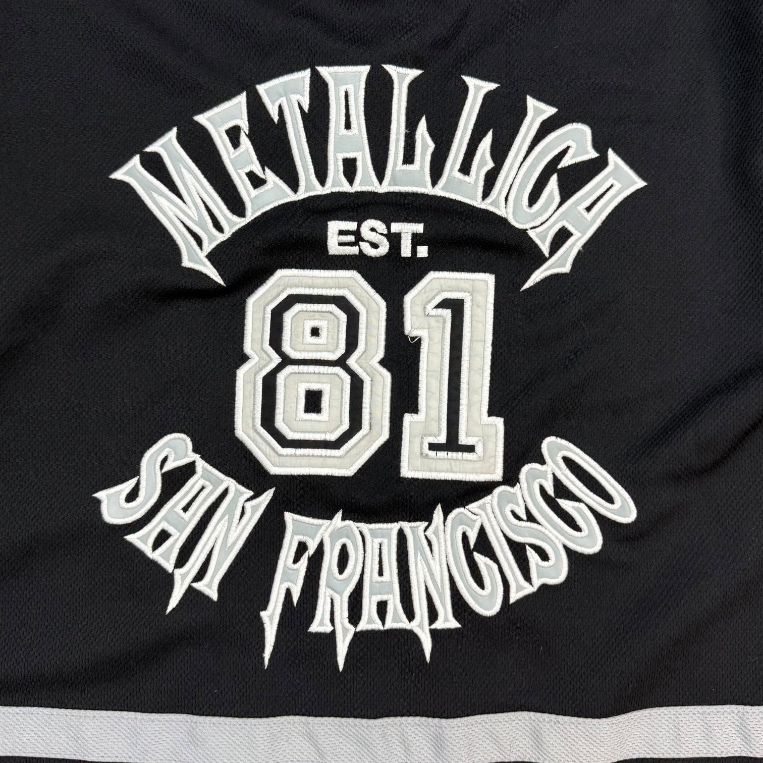 Vintage Metallica Jersey Black