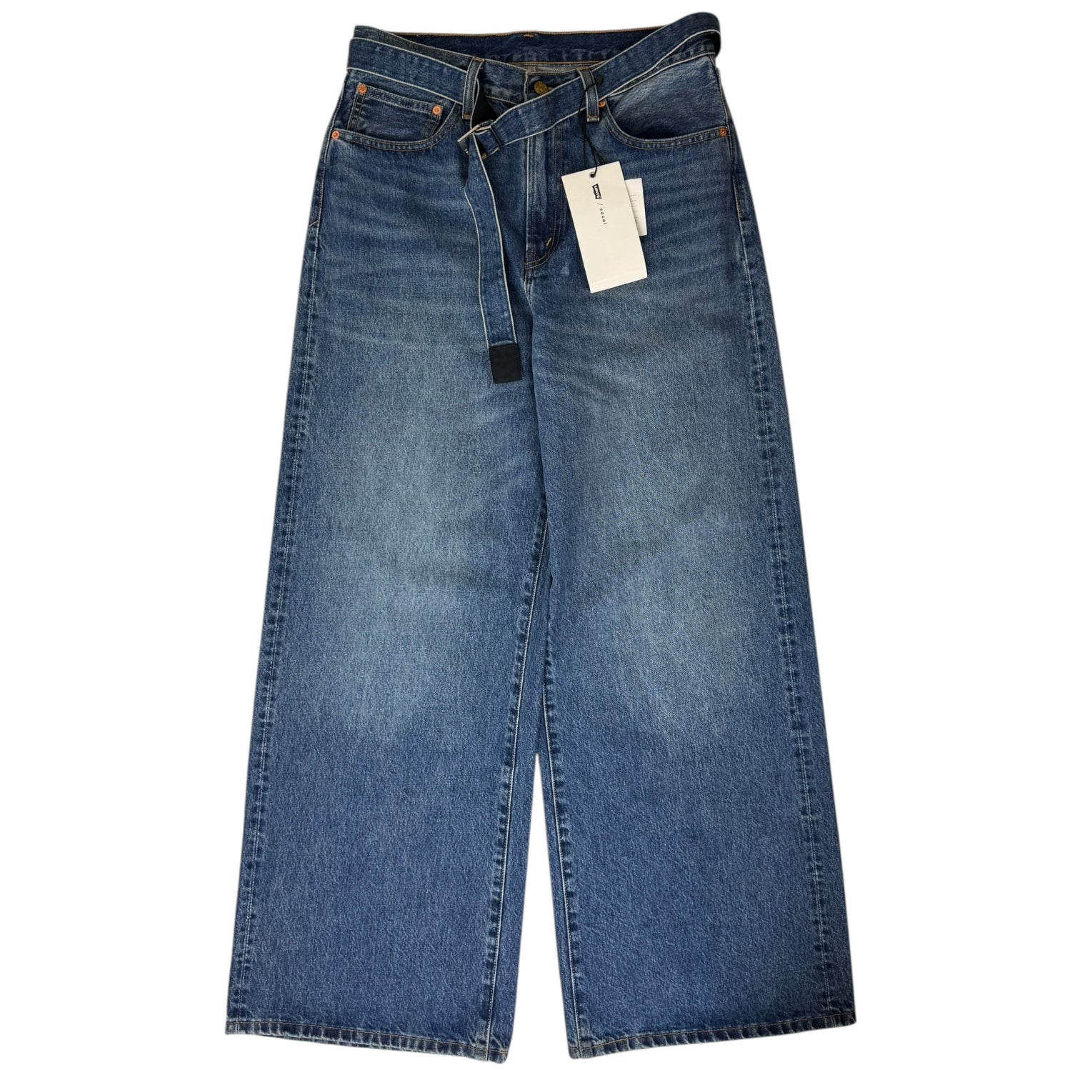 Sacai x Levi’s Baggy Denim Jeans Medium Wash