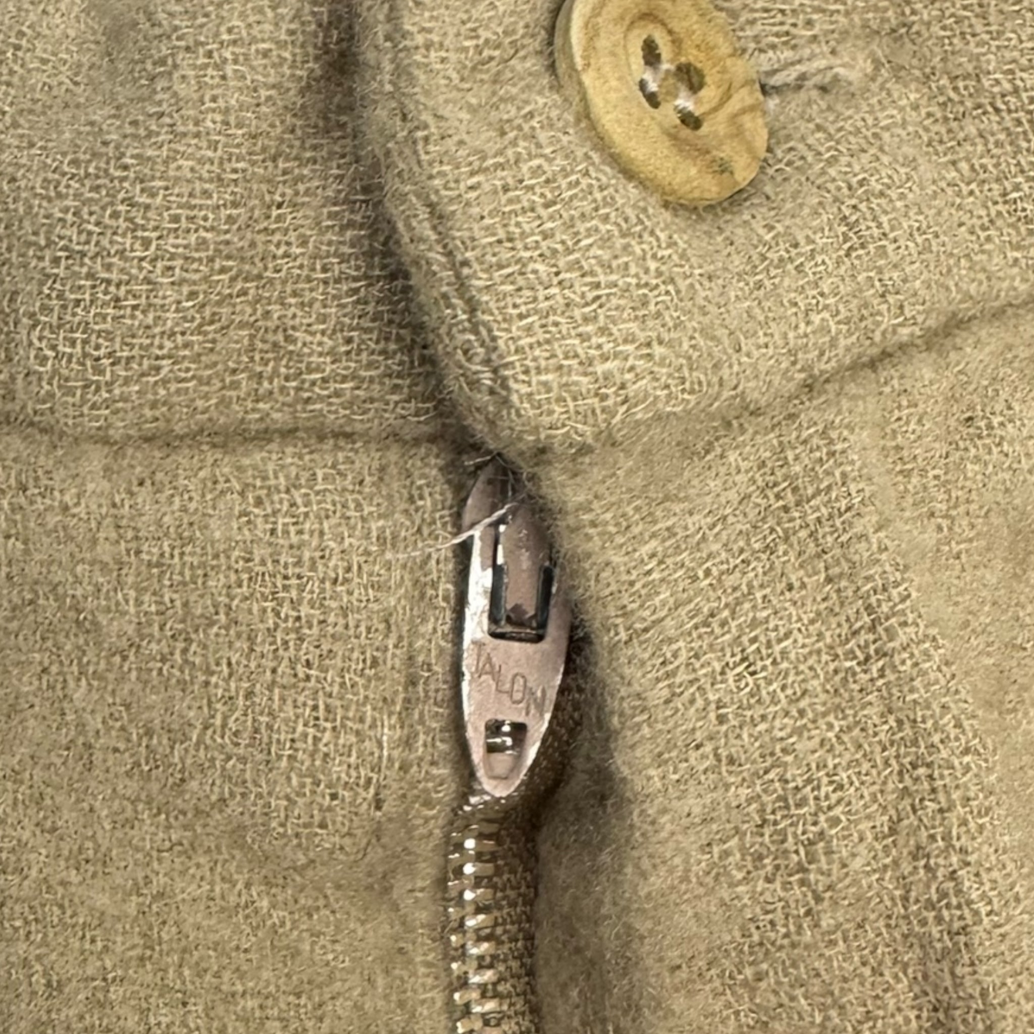 Vintage 60s Talon Zipper Wool Shorts
