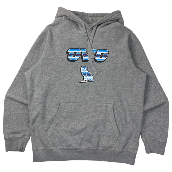OVO Chrome Hoodie Grey