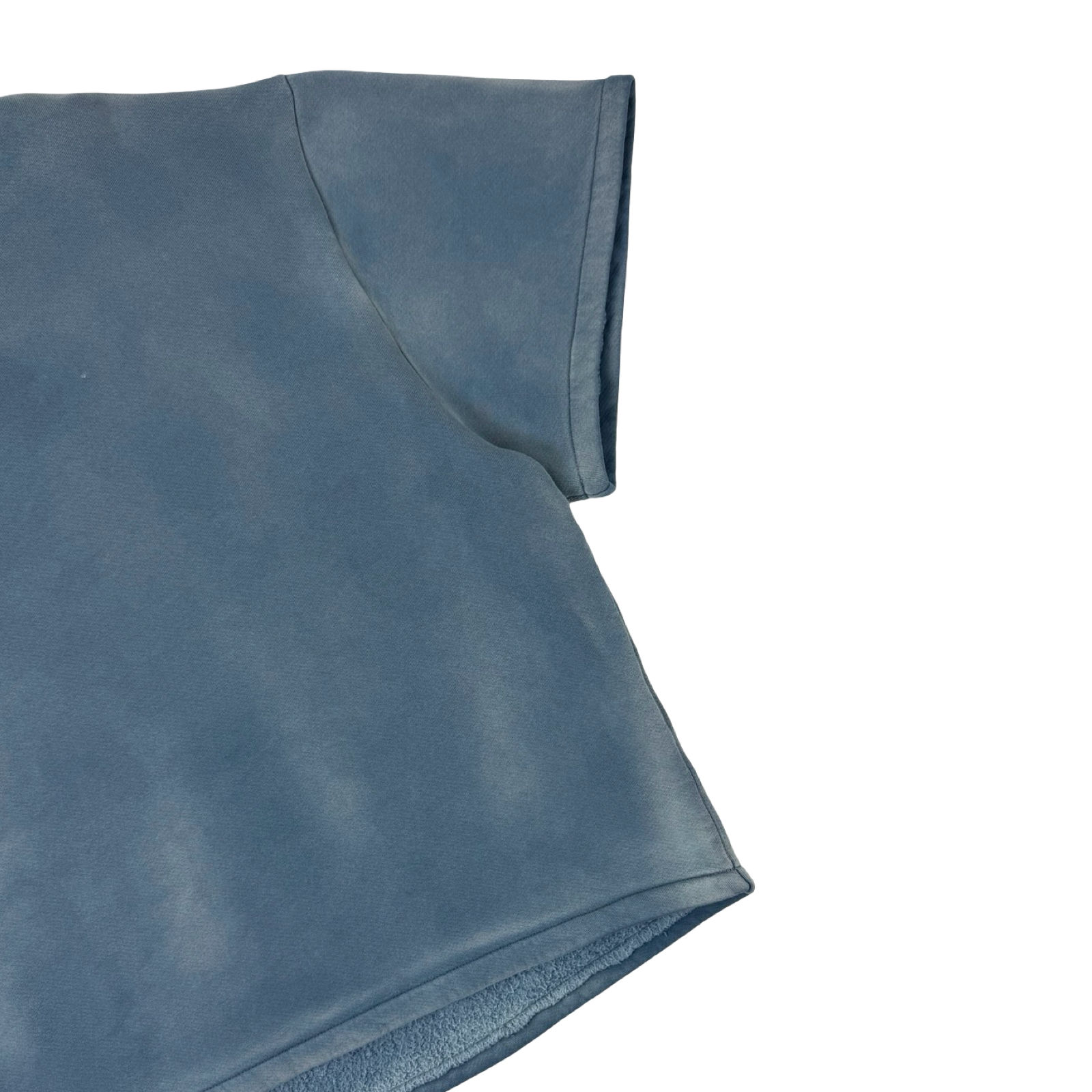 Yeezy Gap Engineered by Balenciaga Fleece Yoke T-Shirt Bluestone