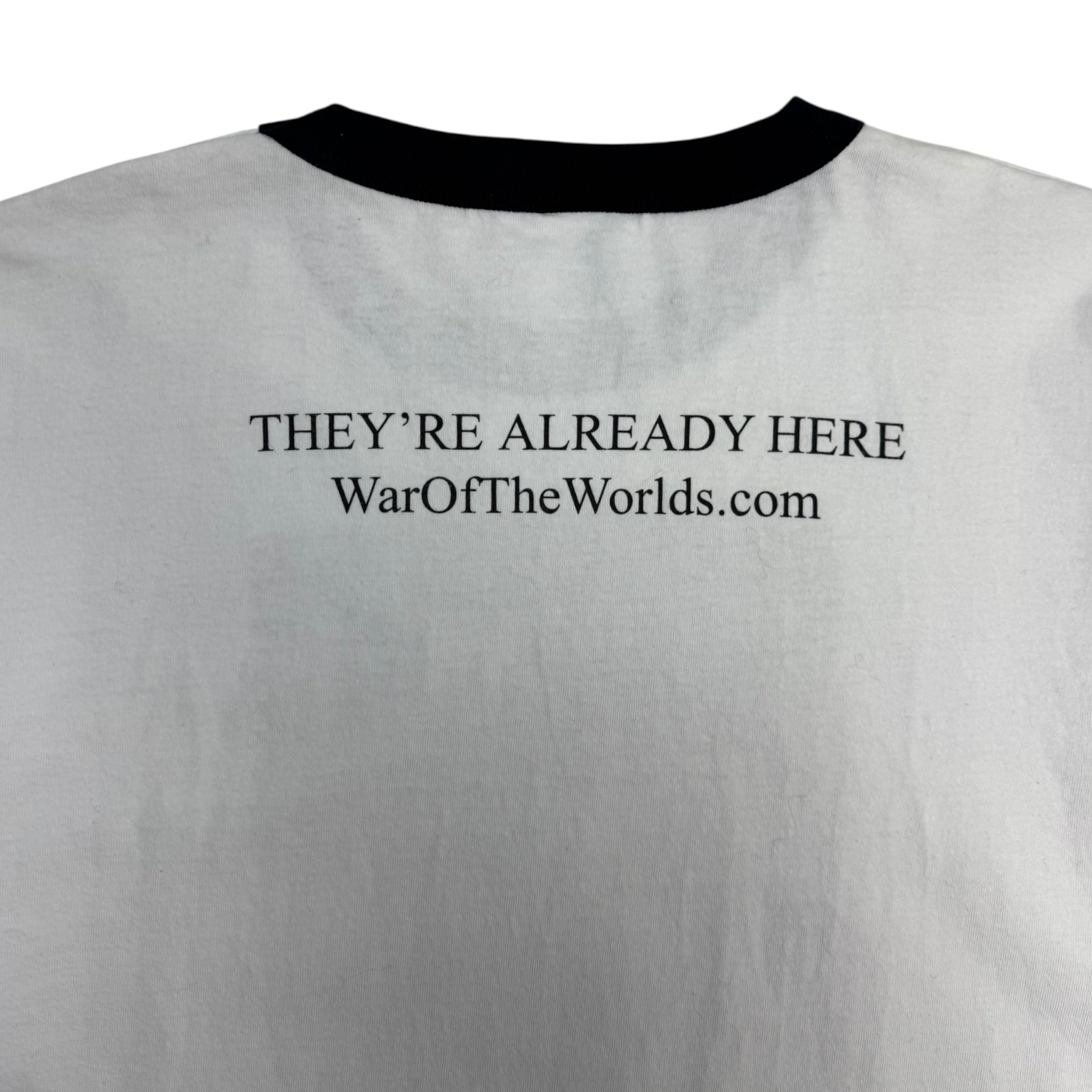 2005 War Of The Worlds Movie Promo Ringer T-Shirt