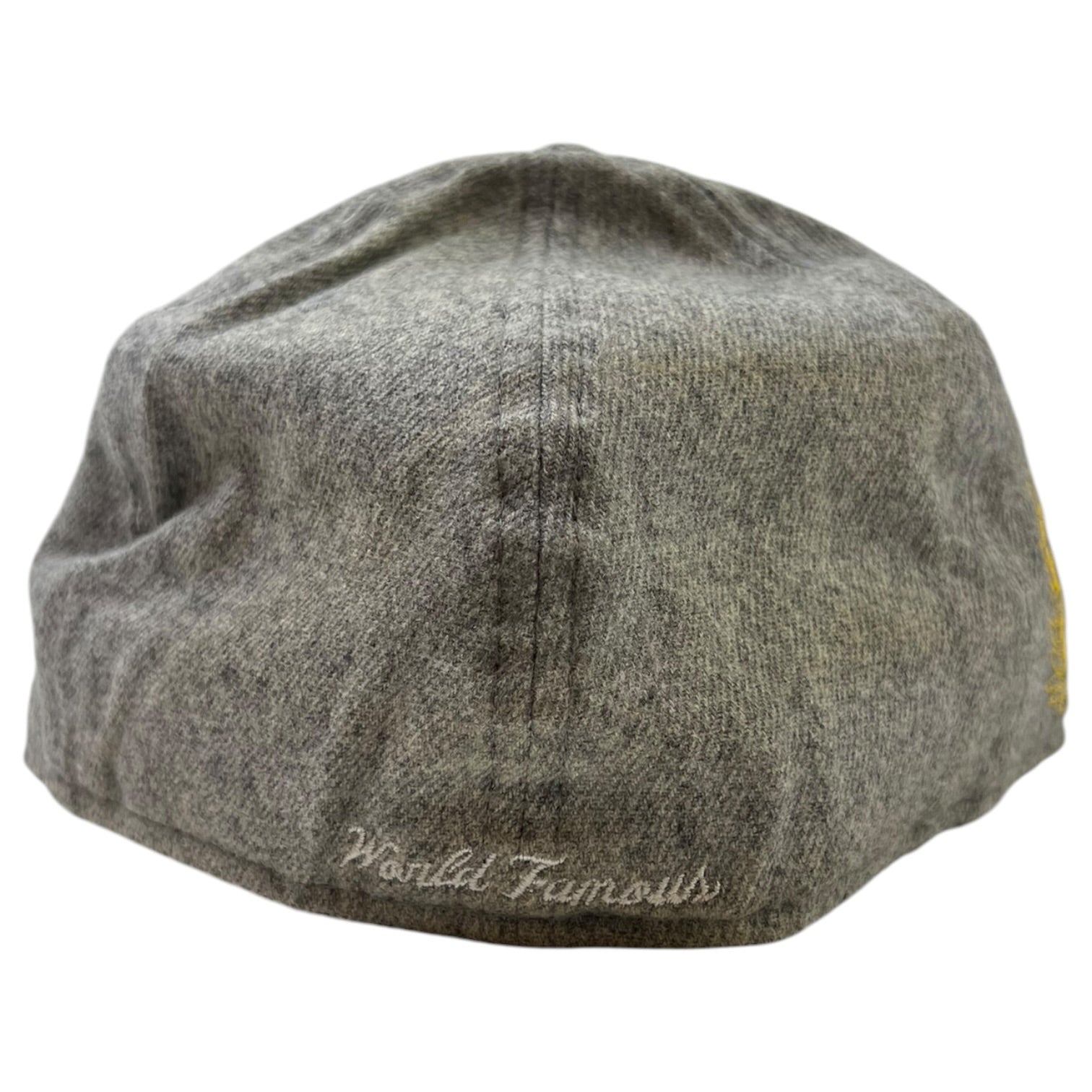 Supreme New Era National Champions Box Logo Fitted Cap Grey