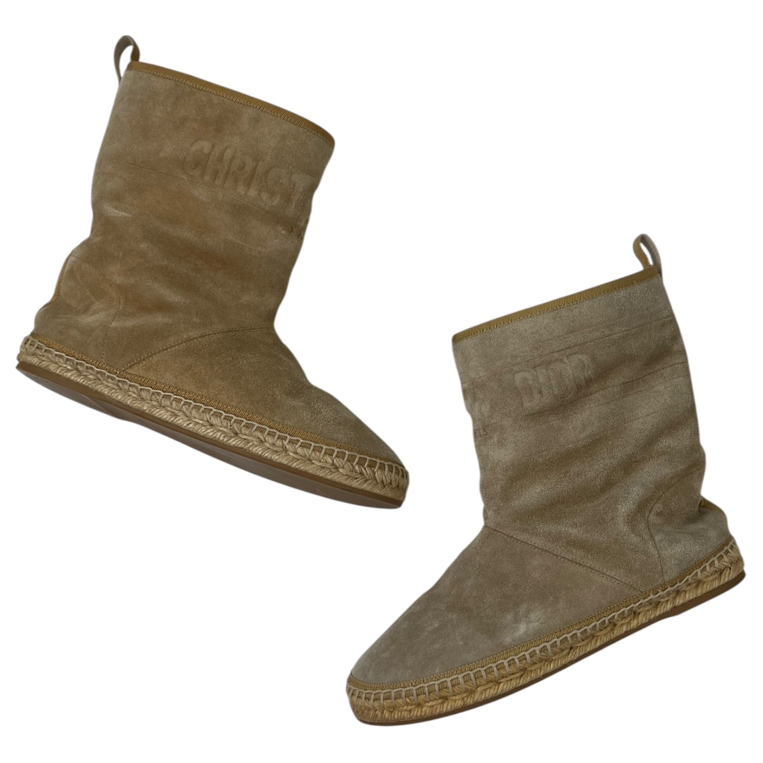 (W) Christian Dior Chez Moi Ankle Boots