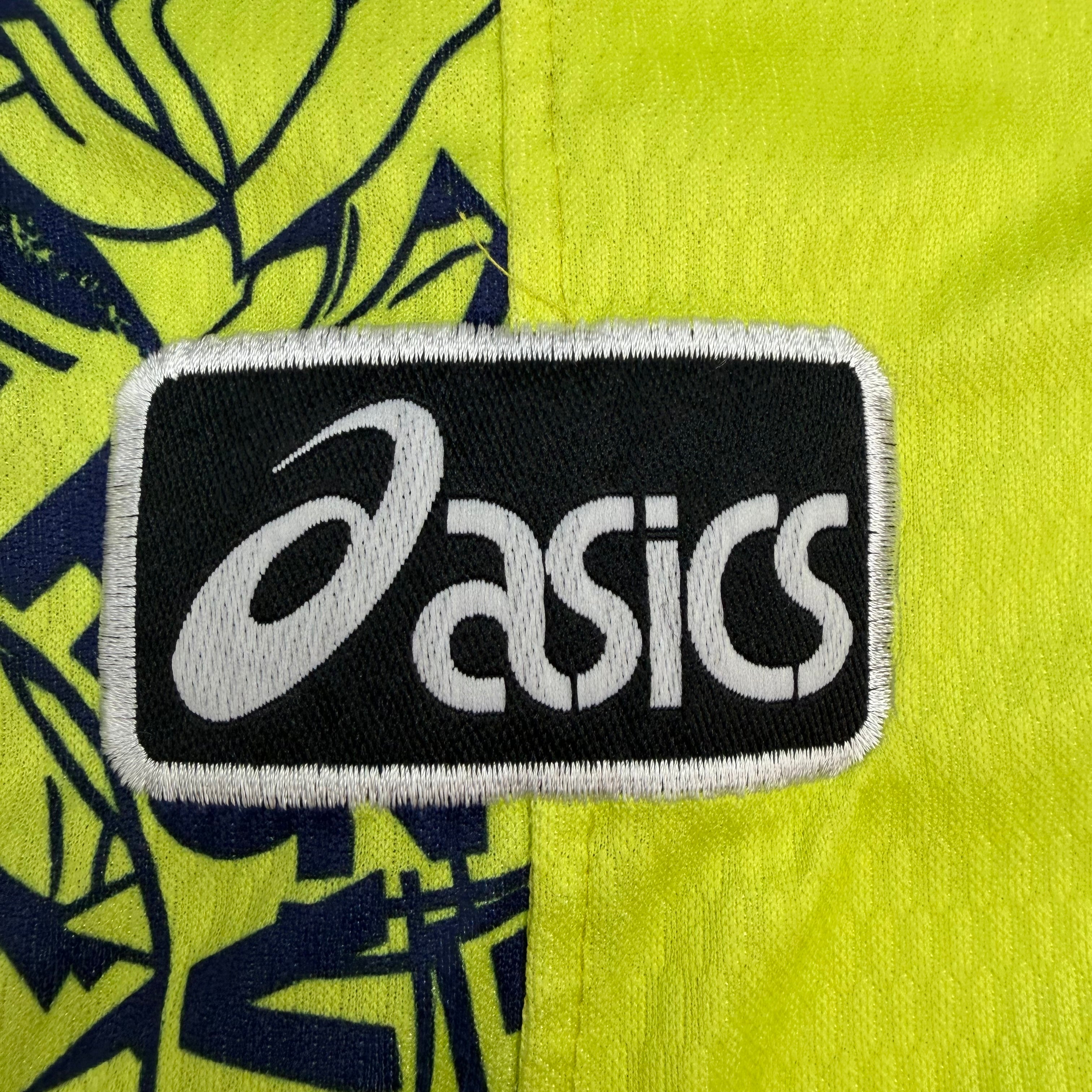 Vintage 1996-97 Blackburn Rovers Away Jersey Bright Yellow