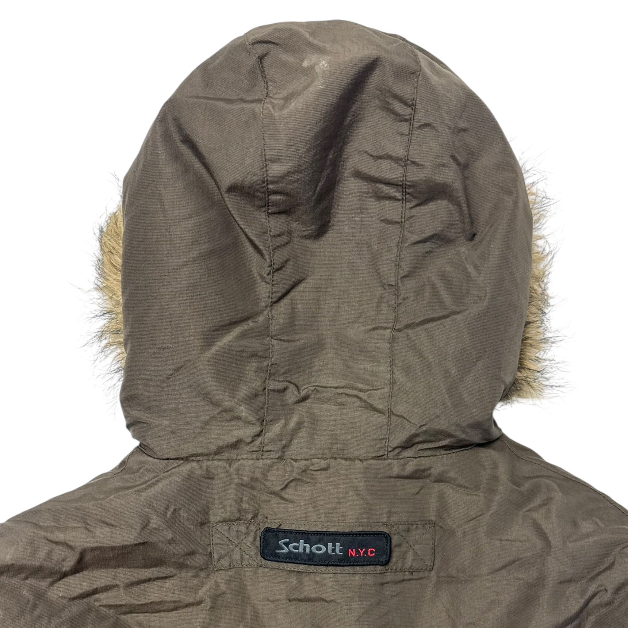 Vintage Schott NYC Military Parka Jacket
