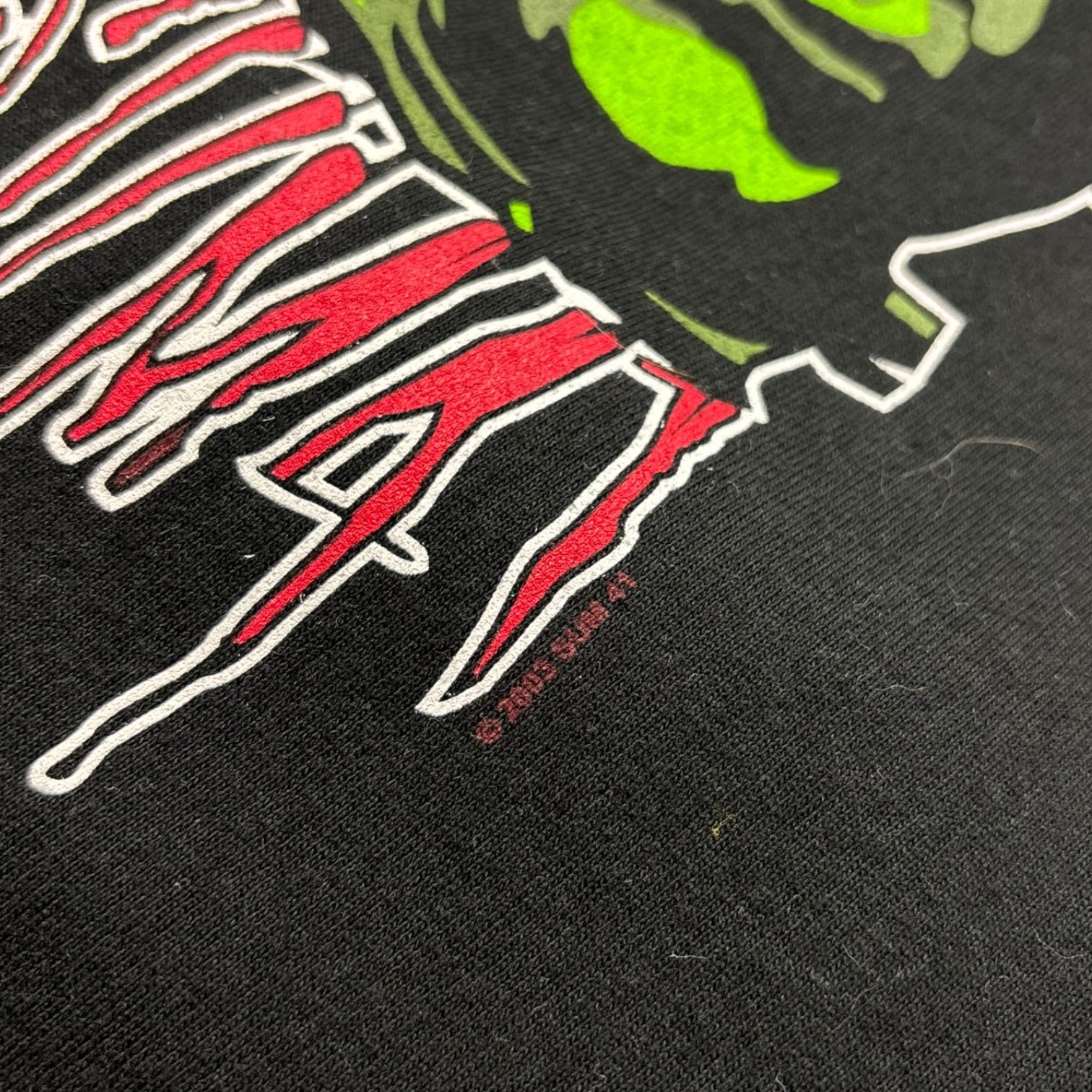 Vintage Sum 41 Frankenstein T-Shirt Black