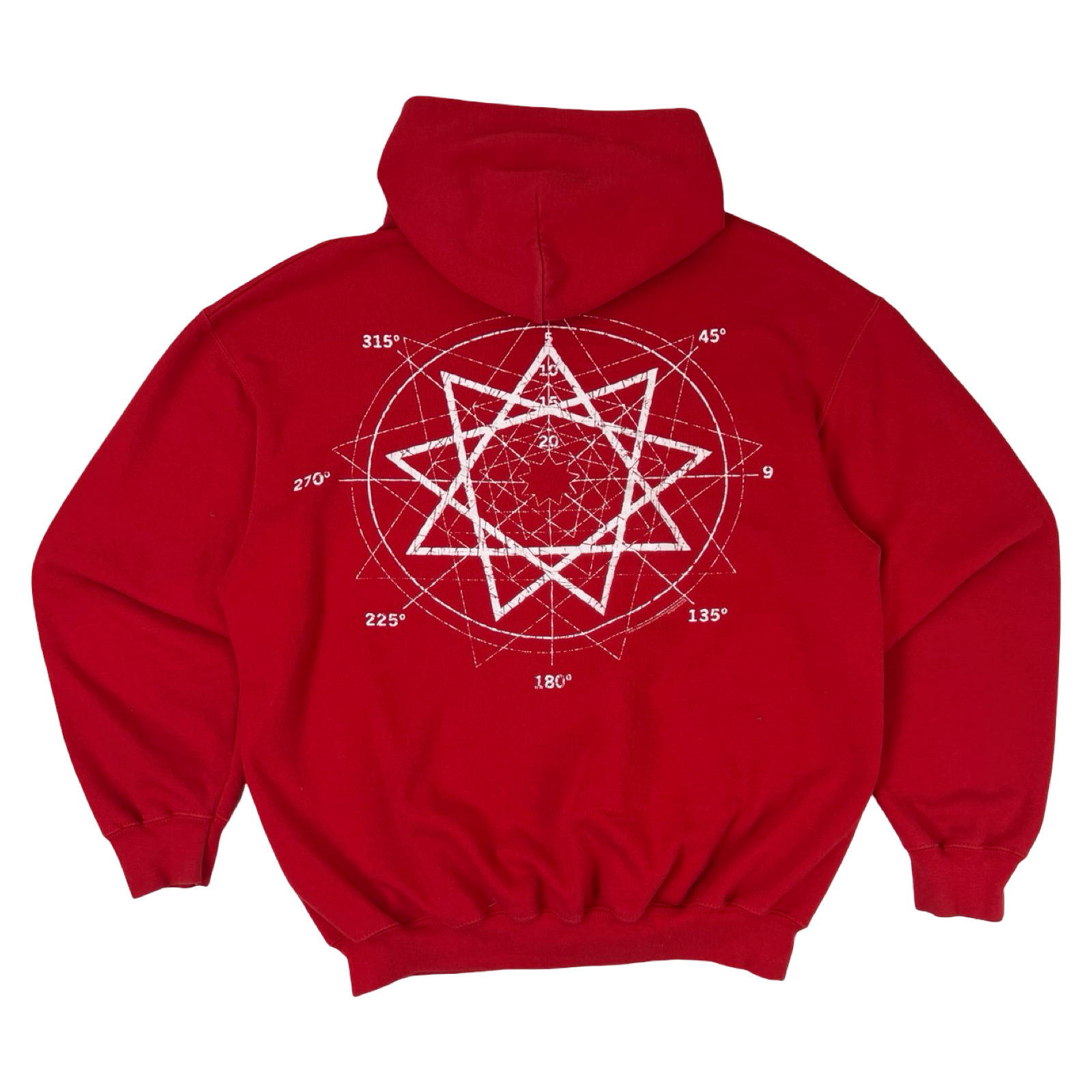Vintage Slipknot “Seal of the Seven Archangels” Hoodie Red