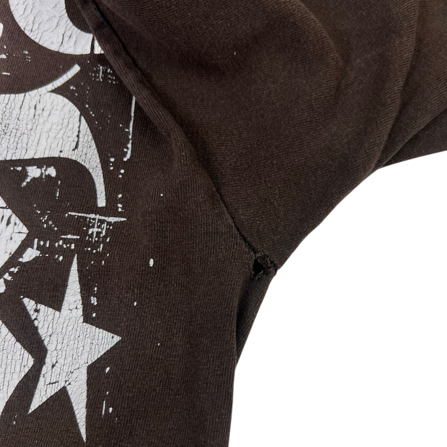 Y2K Vintage Skin Industries Long Sleeve T Shirt Brown