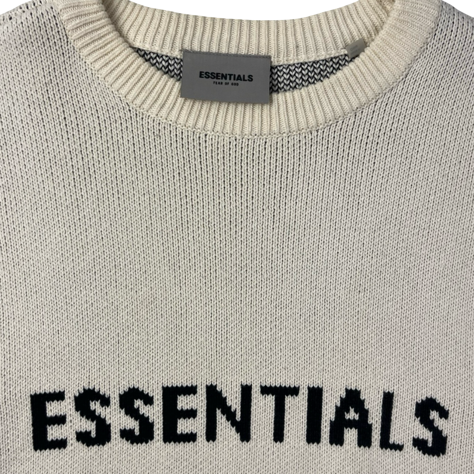 Fear Of God Essentials Knit Sweater Creme