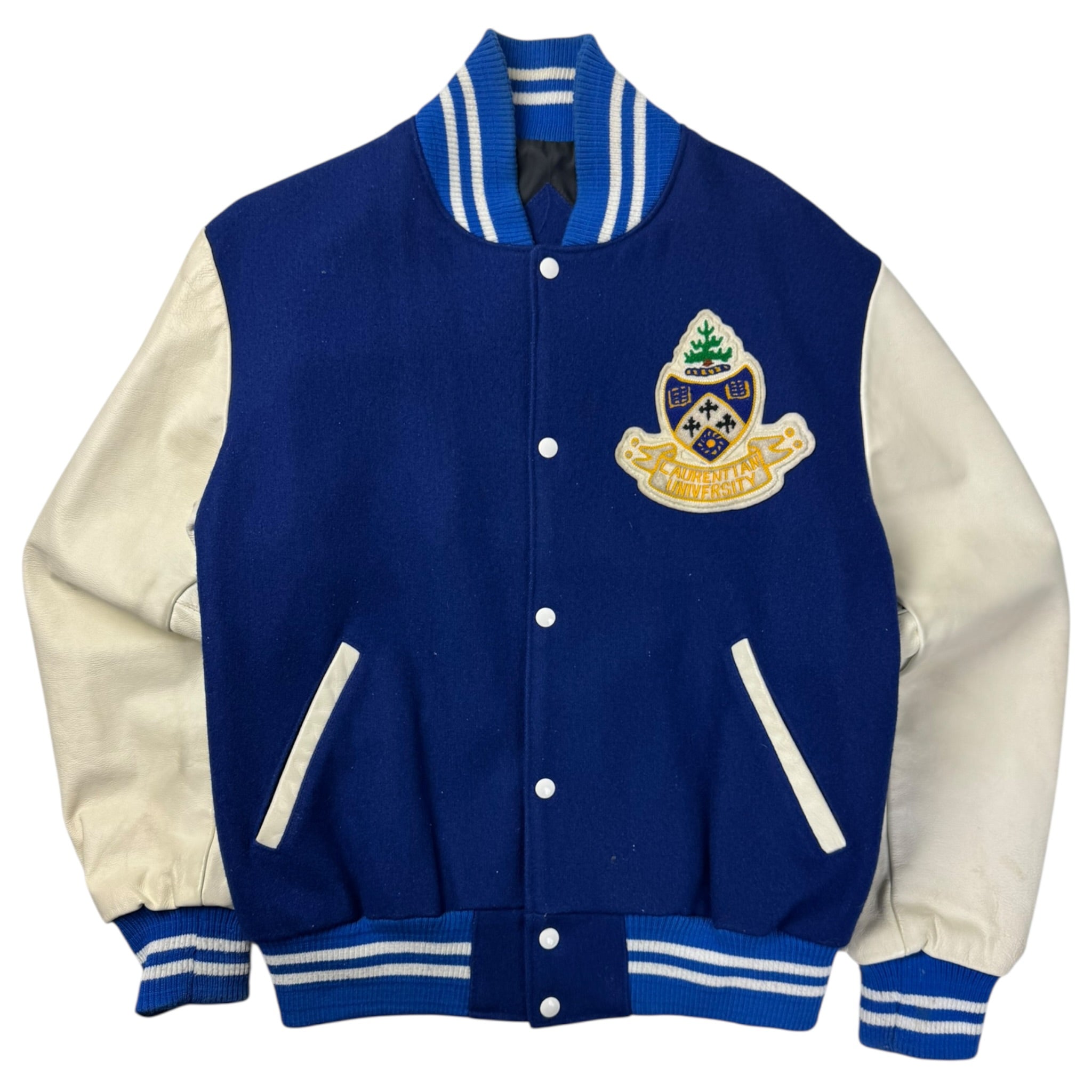 Vintage Laurentian University Varsity Jacket