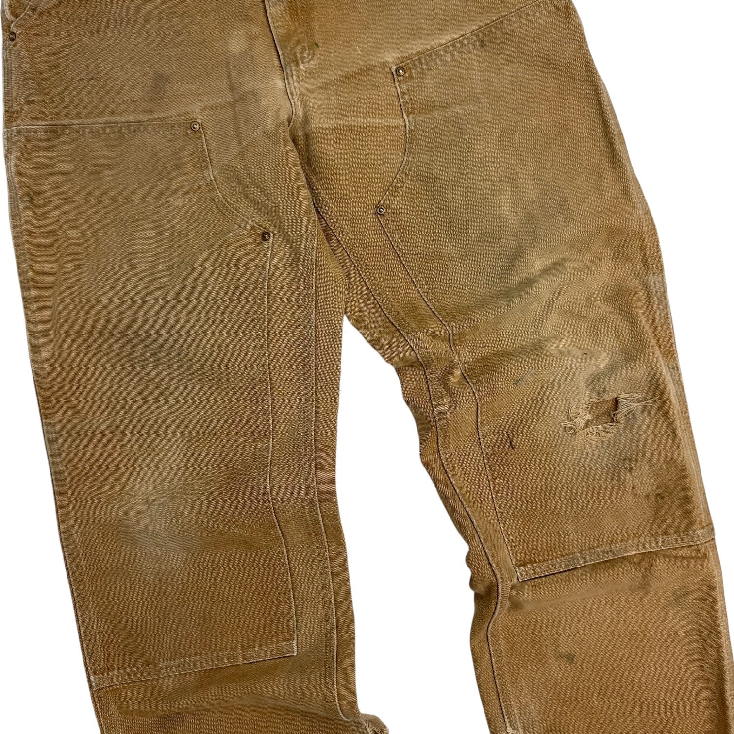 Vintage Carhartt Double Knee Pants Tan