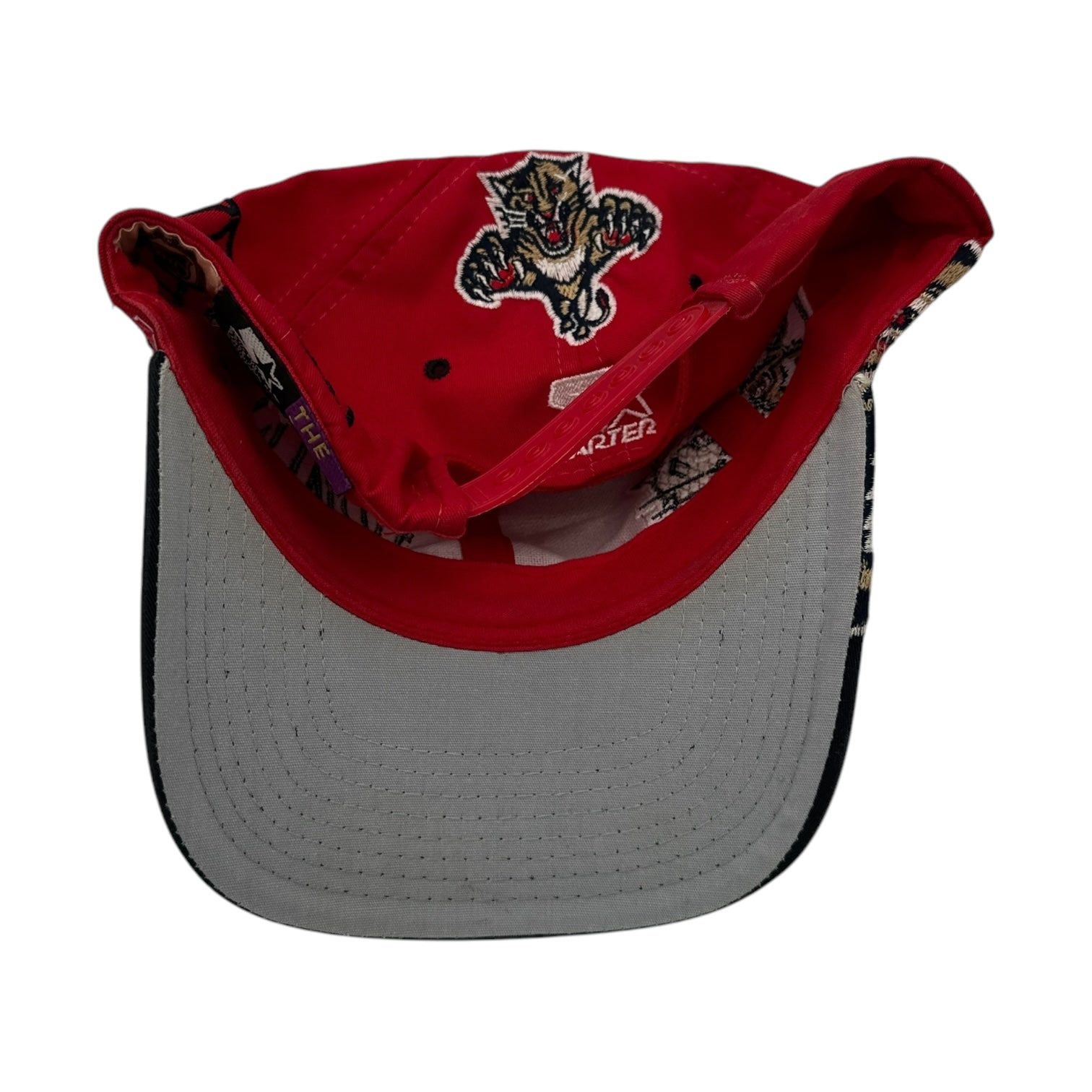 Vintage Starter Florida Panthers Hat Red