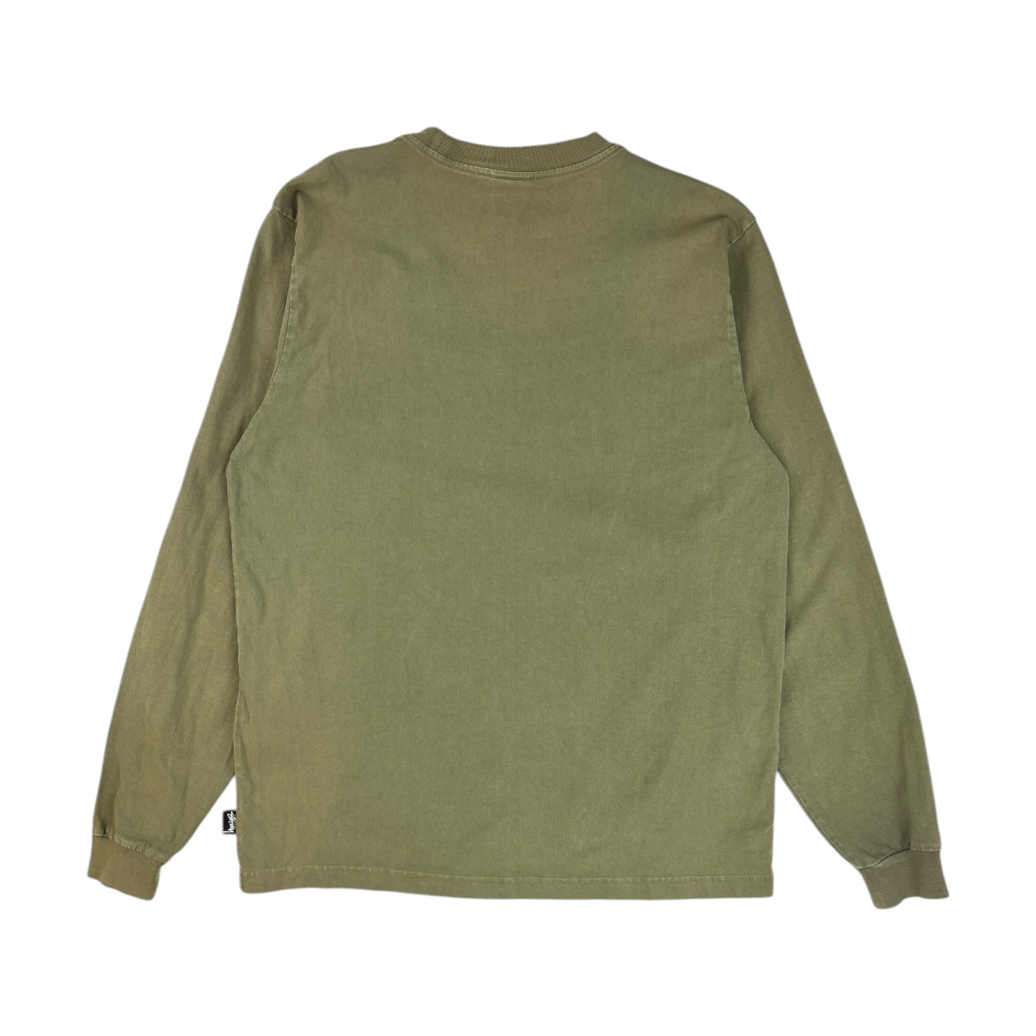 Stussy Pigment Dyed LongSleeve T-Shirt Olive