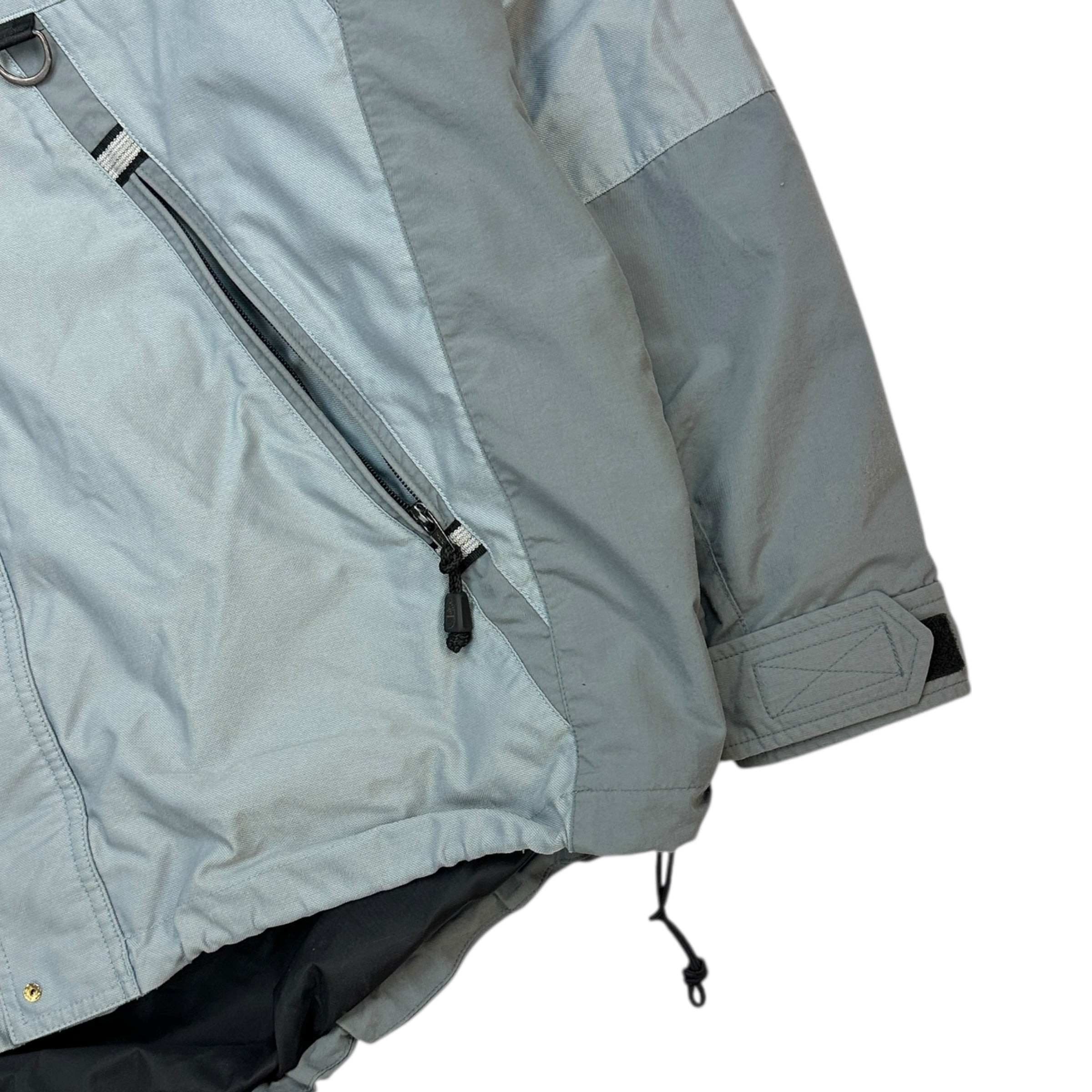 Vintage The North Face Technical Jacket Blue/Gret