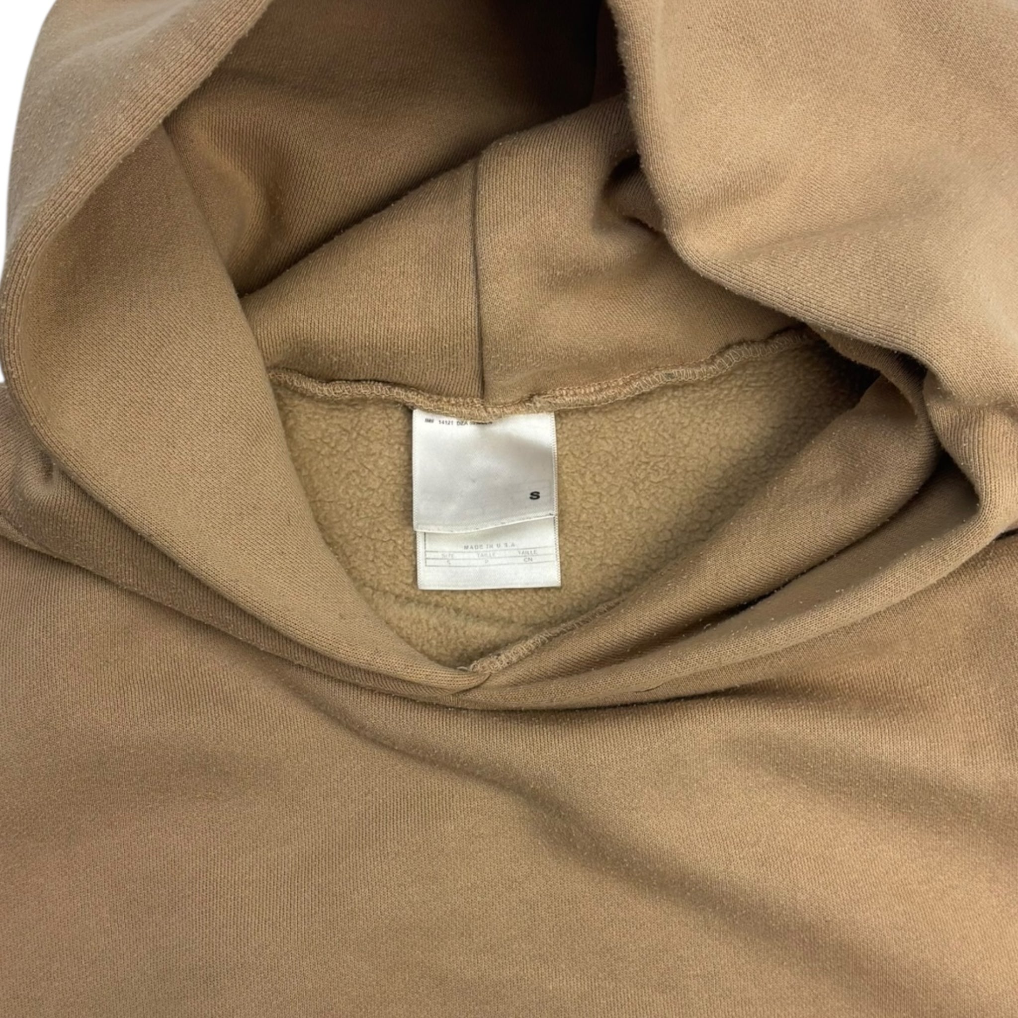 Vintage Nike Centre Swoosh Pullover Hoodie Tan
