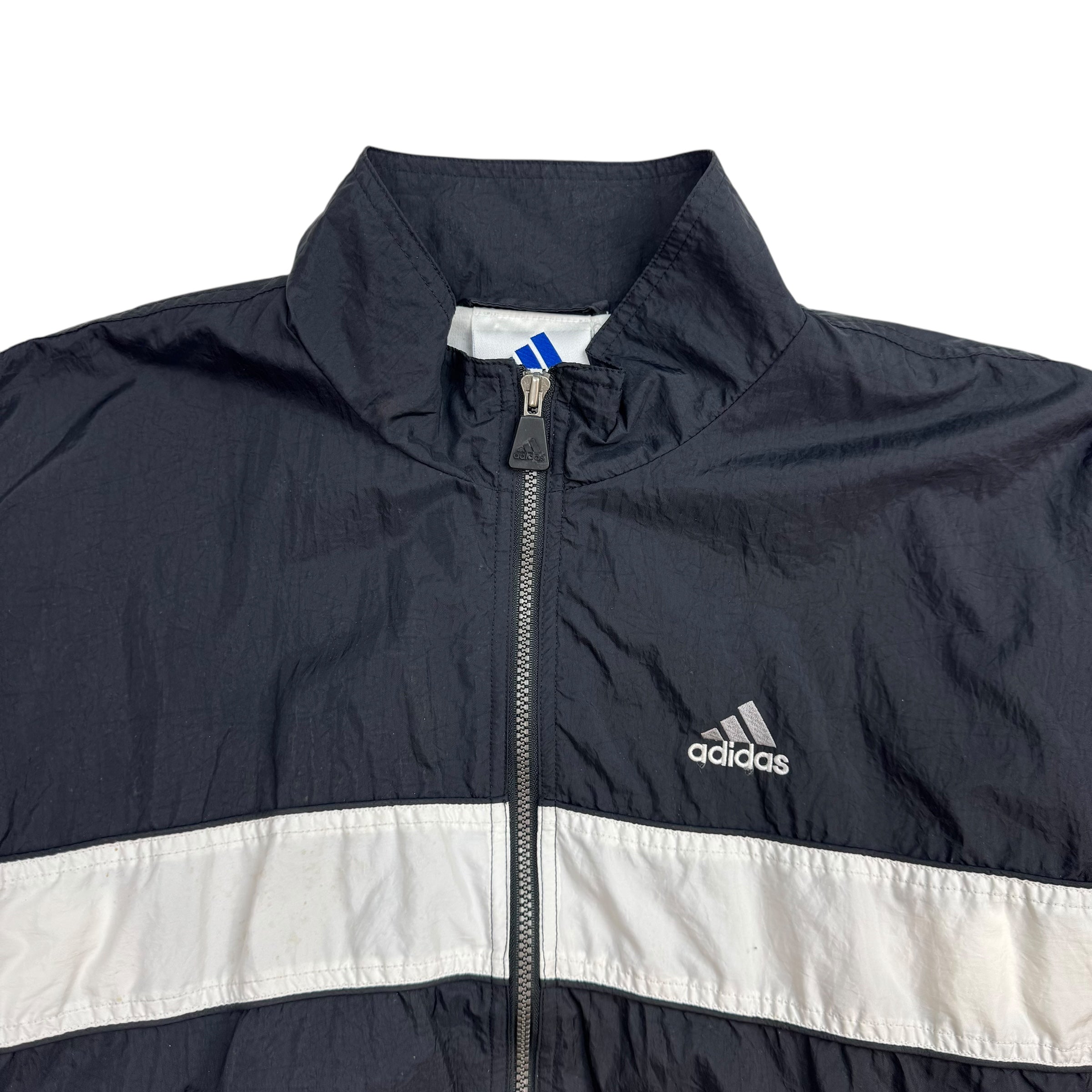 Vintage Adidas Track Jacket Black/White