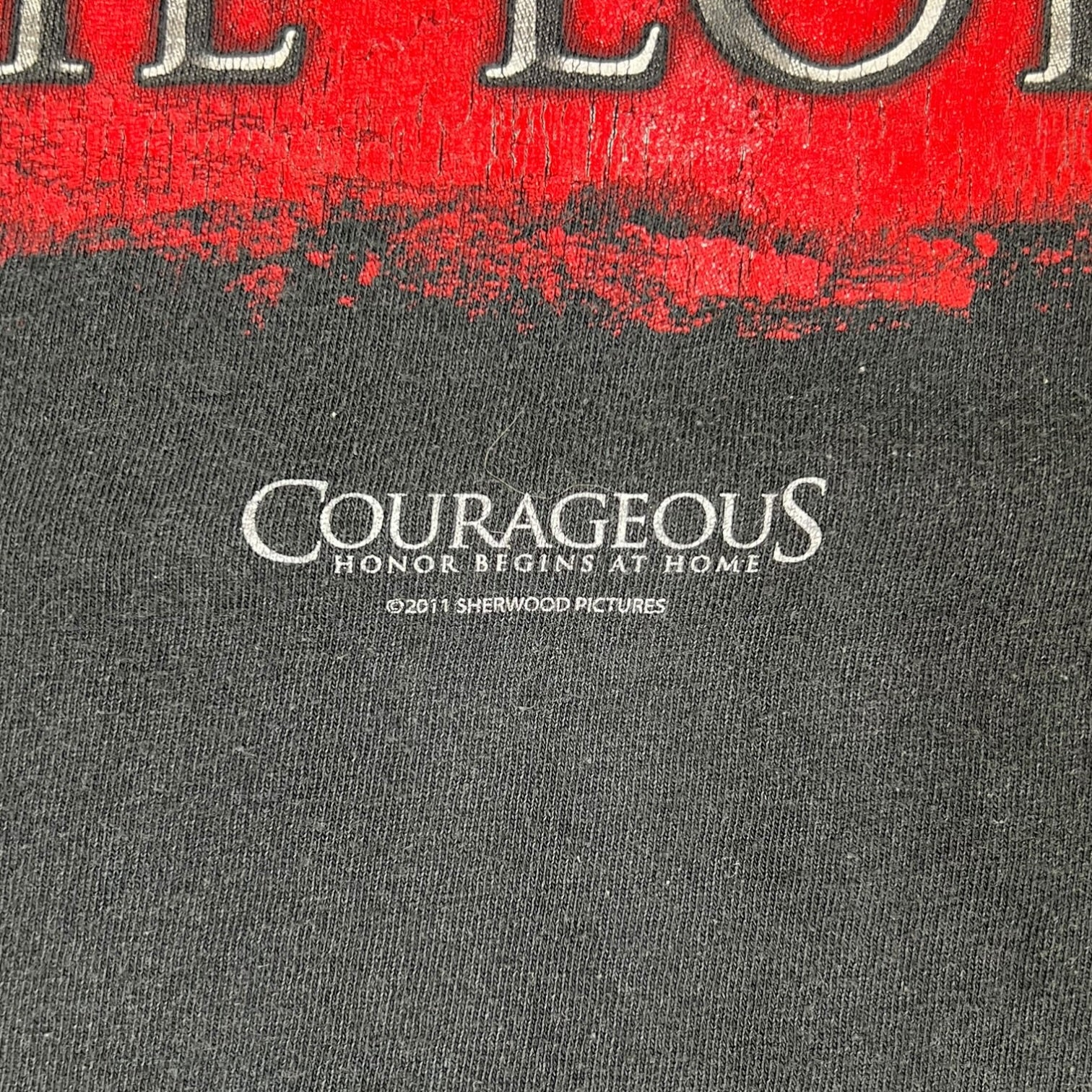 Vintage Kerusso “Courageous” Movie Promo T-Shirt Black
